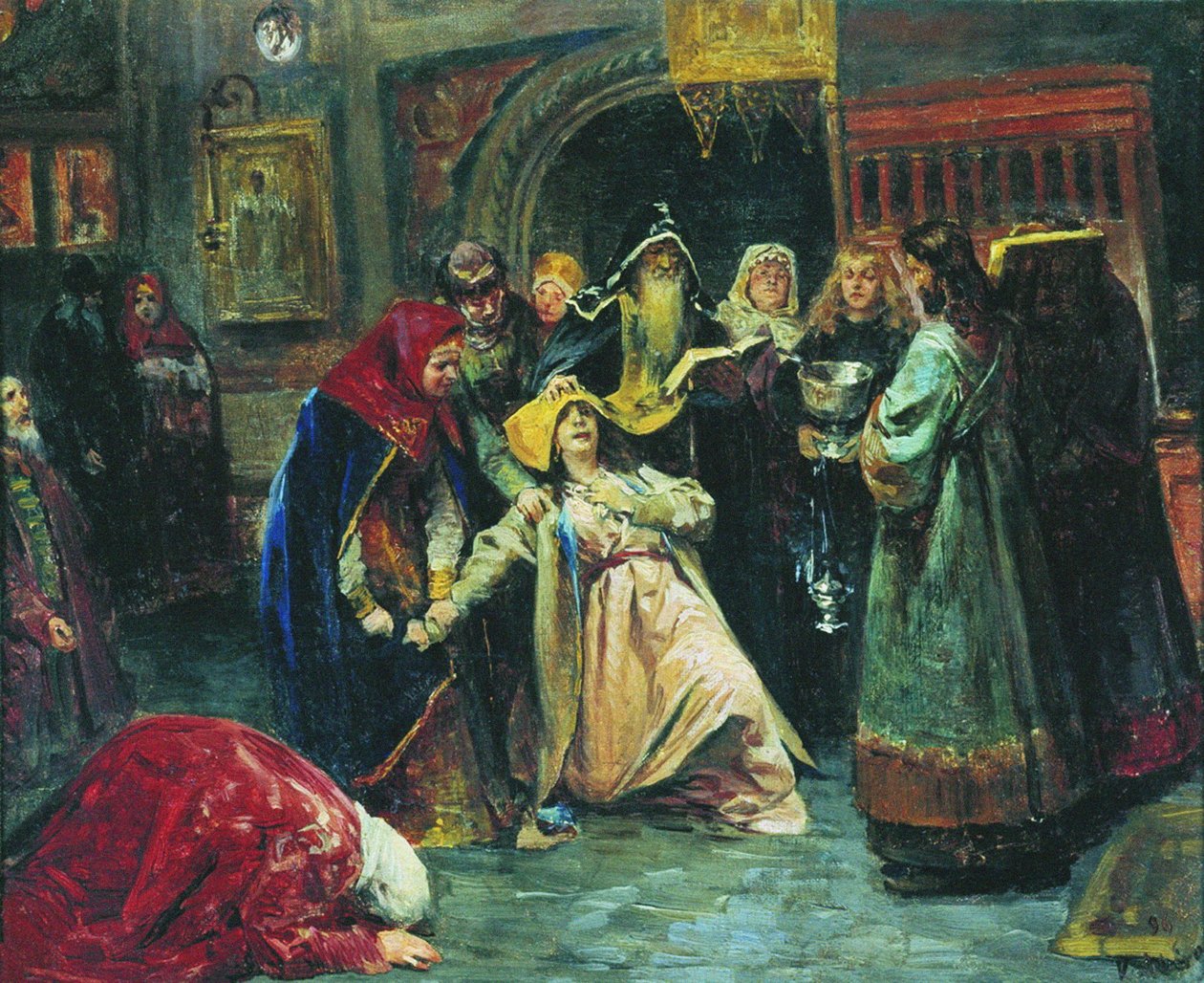 Pakkotonsuuri, 1896 tekijältä Klavdiy Vasilievich Lebedev