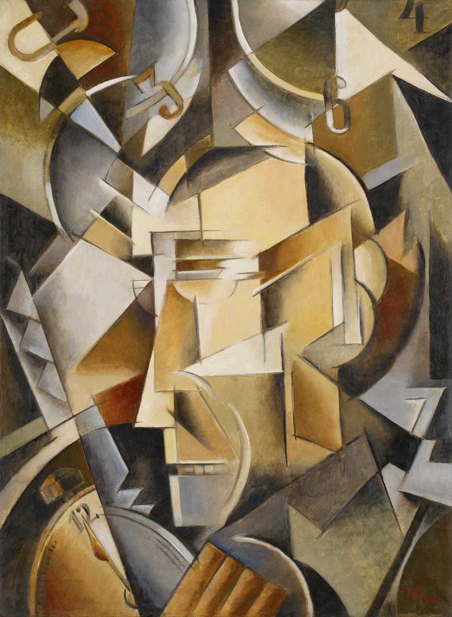 Kelloseppä, n. 1914 tekijältä Ivan Vassilyevich Klyun
