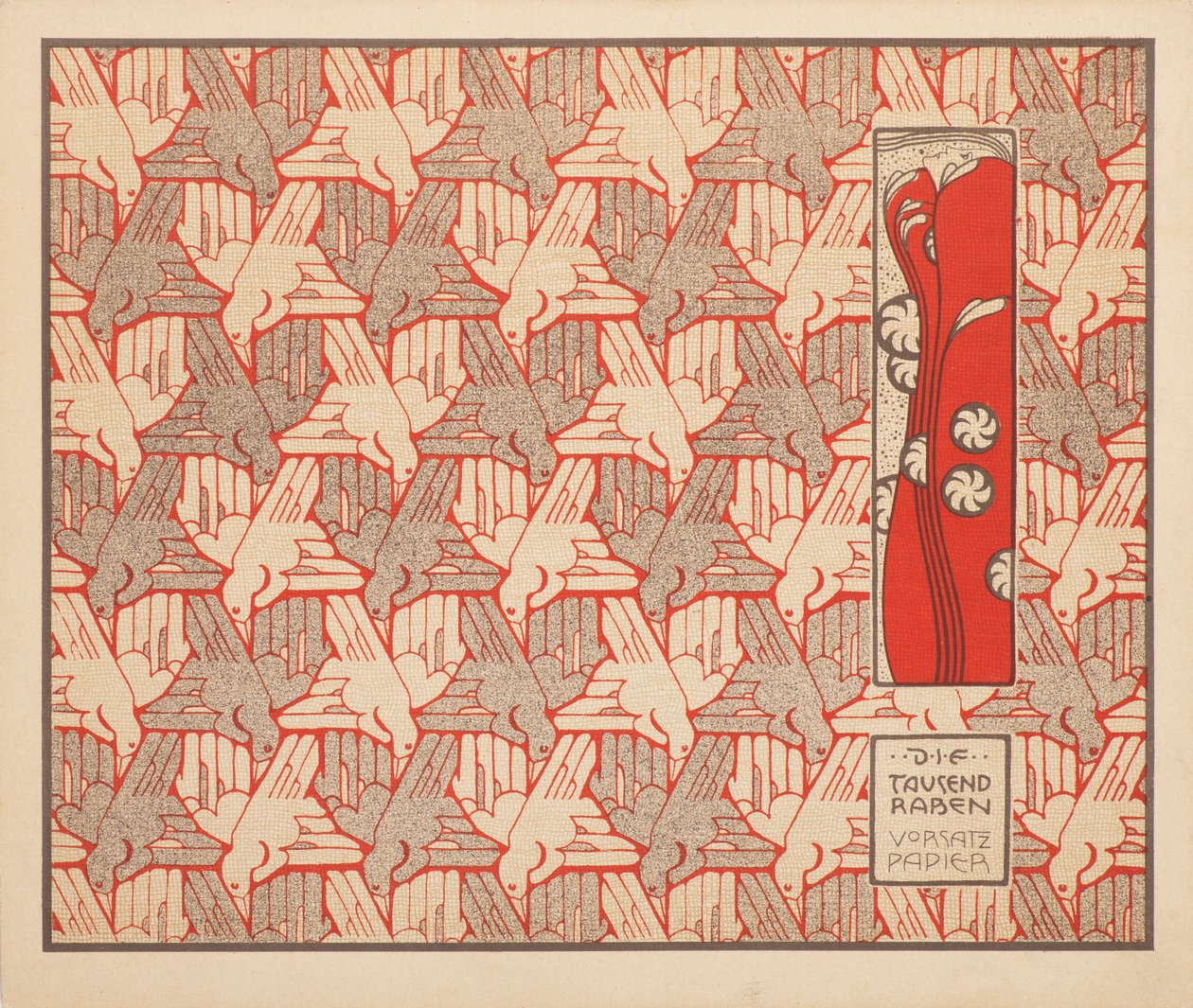 Tuhat korppia, 1901. tekijältä Koloman Moser