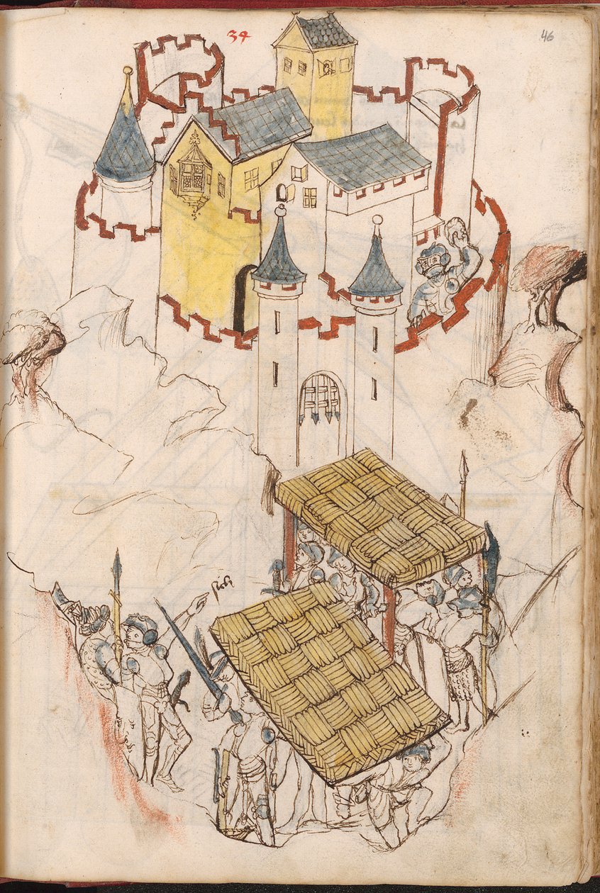 Bellifortis, vuoden 1440 jälkeen tekijältä Konrad Kyeser