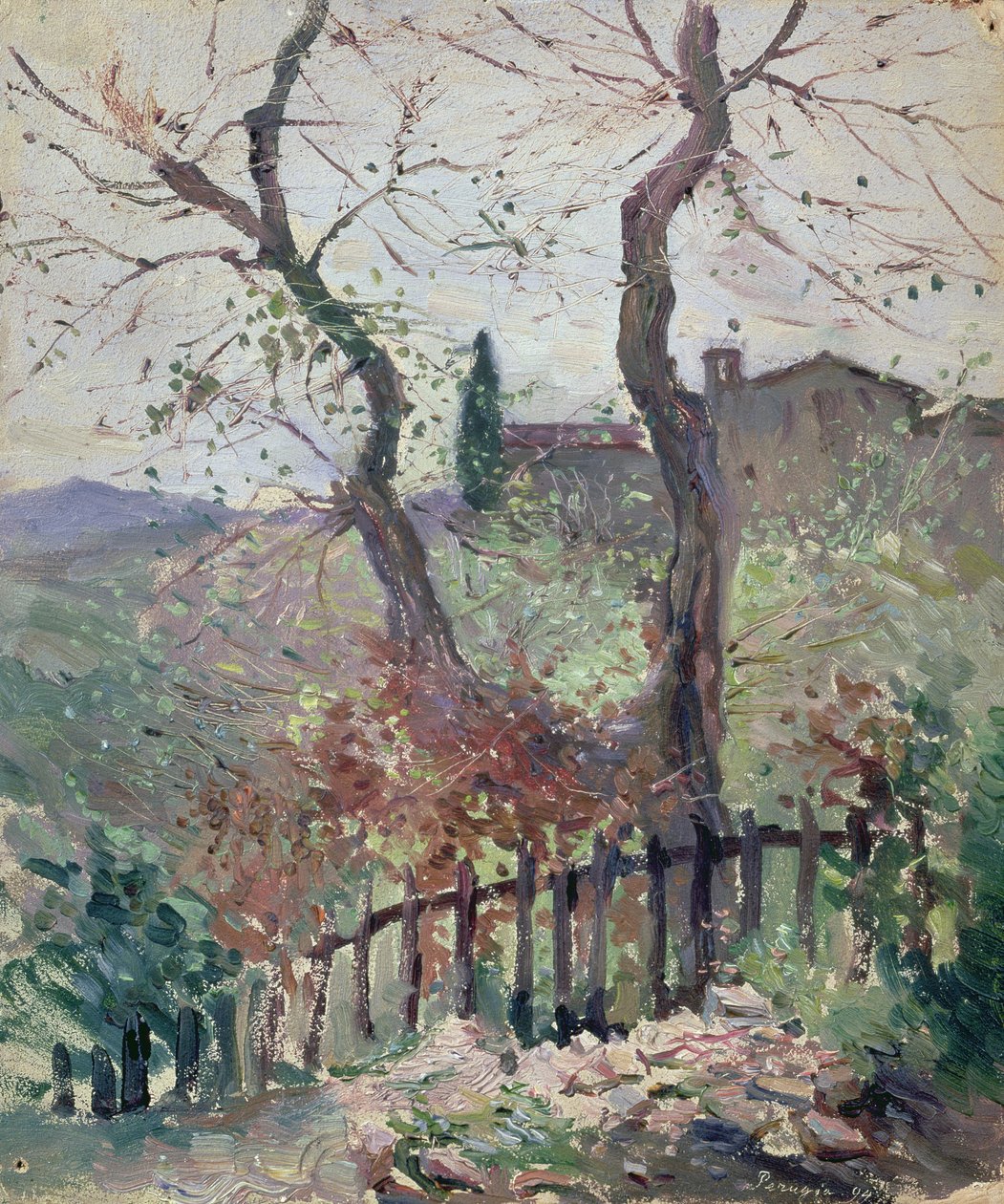 Perugia, Umbria, 1894 tekijältä Konstantin Andreevic Somov