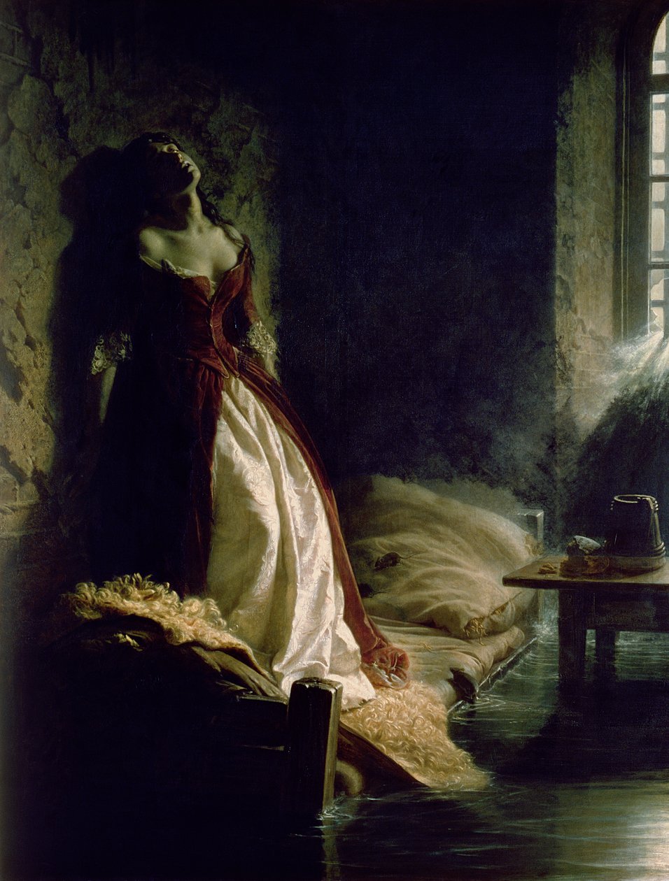Prinsessa Tarakanova, 1864 tekijältä Konstantin Dmitrievich Flavitsky