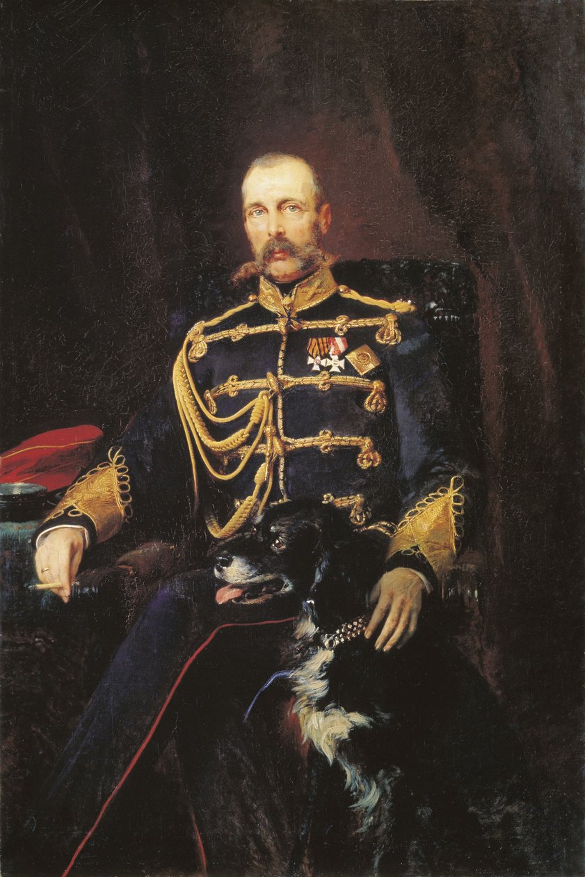 Venäjän Aleksanteri II tekijältä Konstantin Egorovich Makovsky