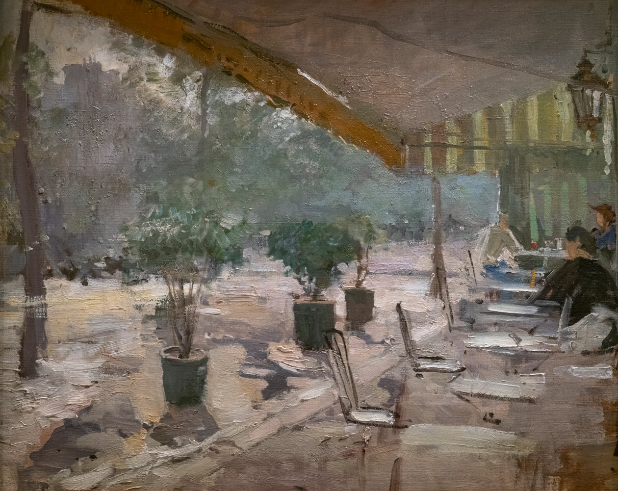 Pariisin kahvilassa tekijältä Konstantin Alekseevich Korovin