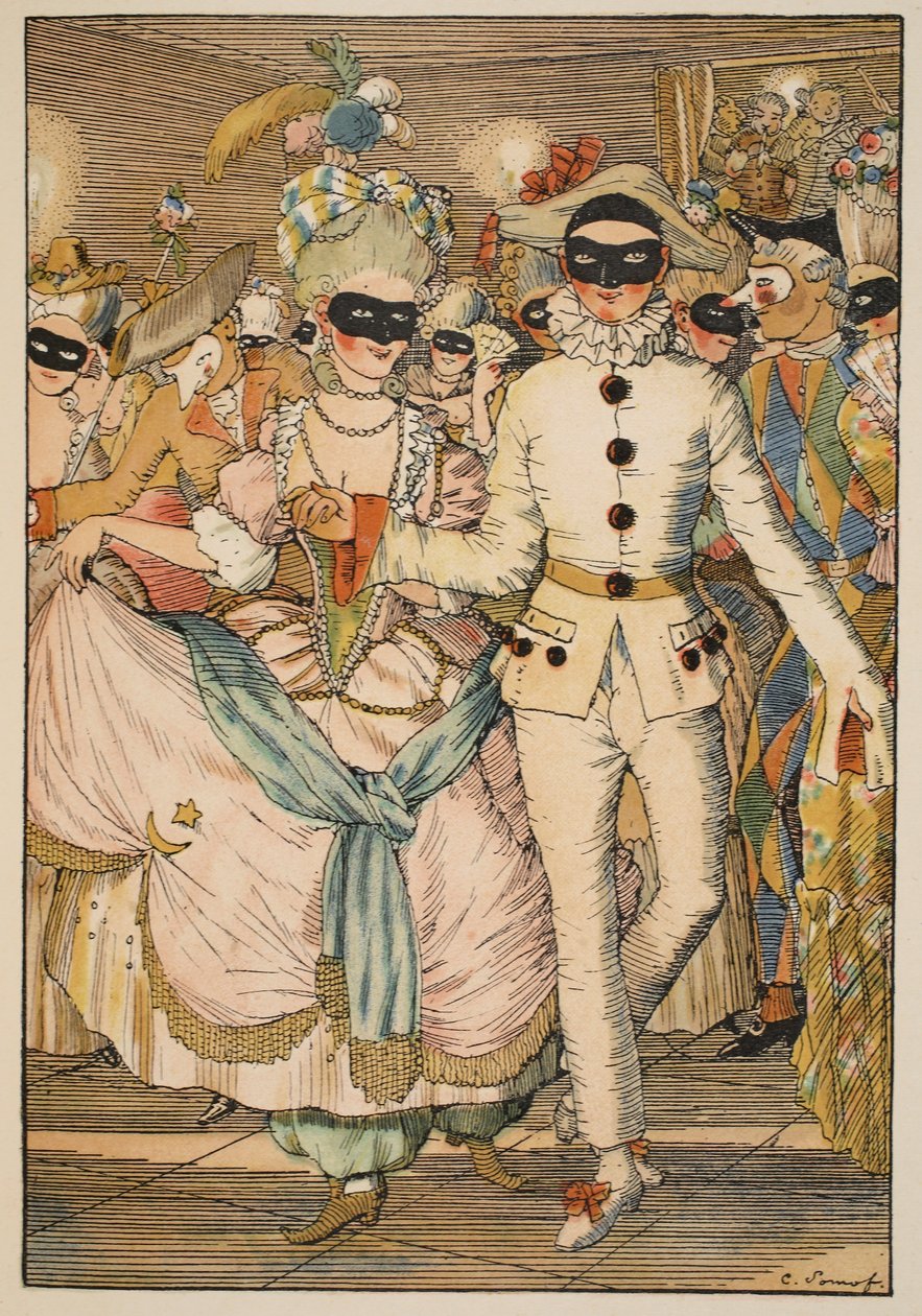 Bal naamio tekijältä Konstantin Andreevic Somov