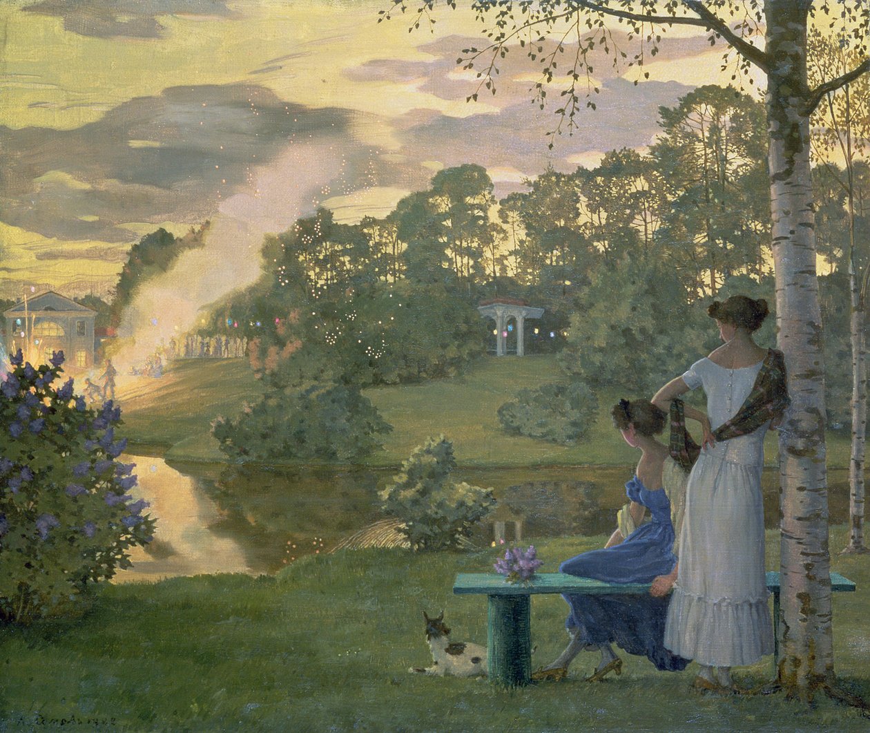 Ilotulitus, 1922 tekijältä Konstantin Andreevic Somov