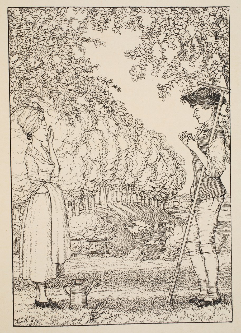 Onnellinen sopimus, 1918 tekijältä Konstantin Andreevic Somov