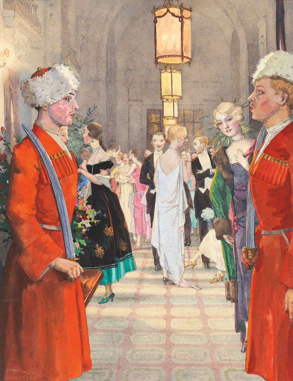 Kasakkapallo tekijältä Konstantin Andreevic Somov