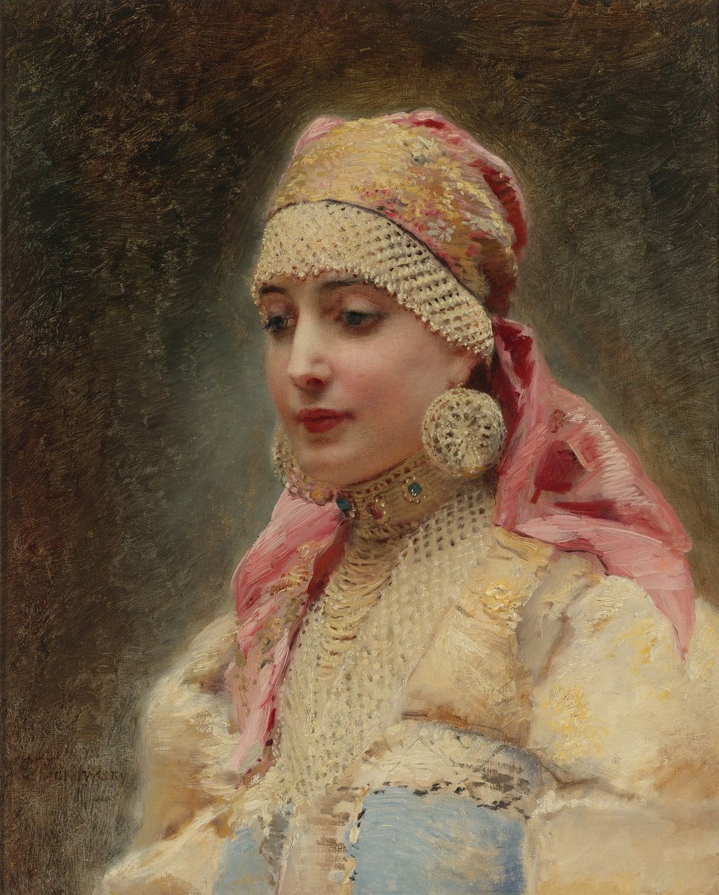 Boyarin vaimo tekijältä Konstantin Egorovich Makovsky