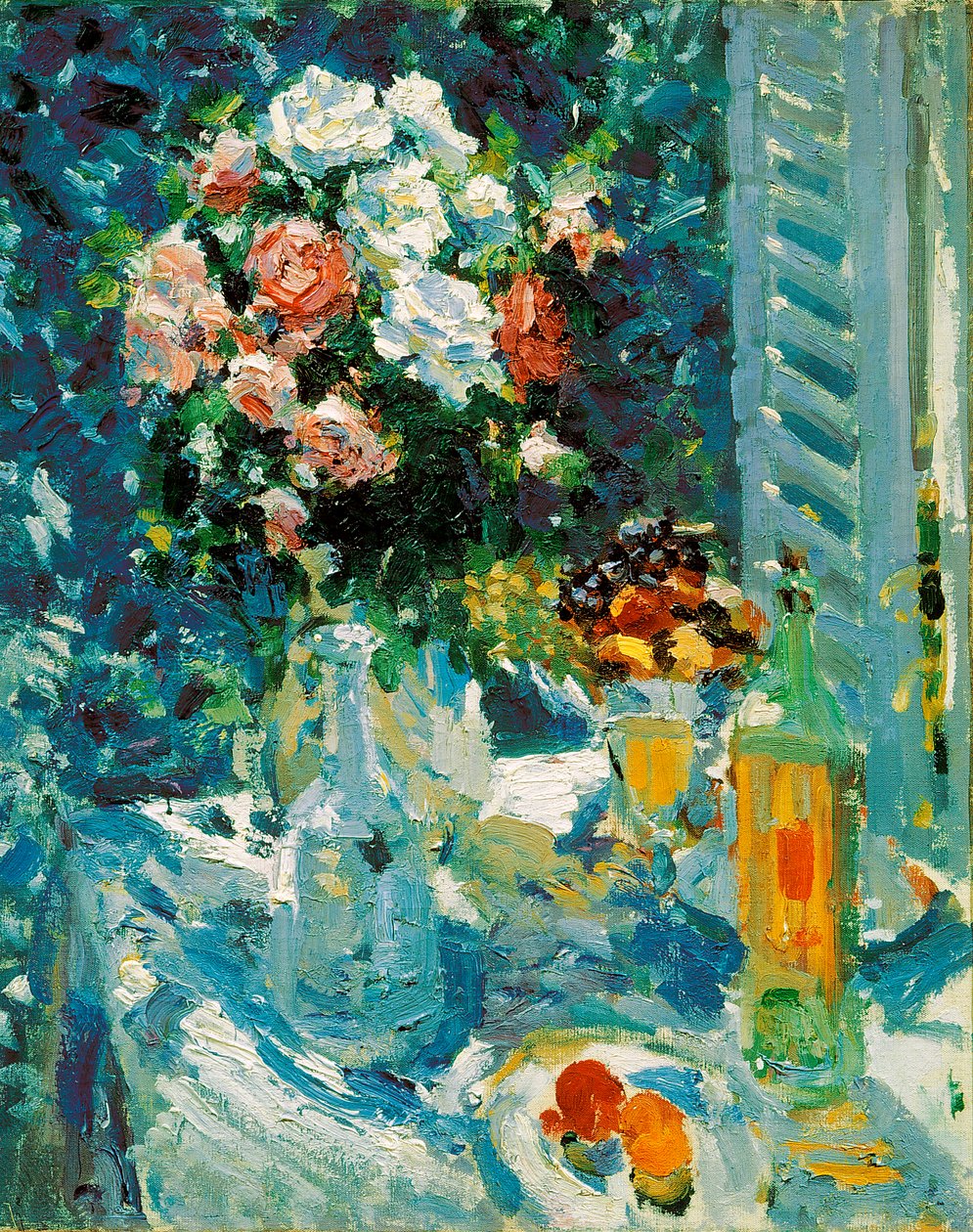 Kukat ja hedelmät, 1911-1912. tekijältä Konstantin Alekseevich Korovin
