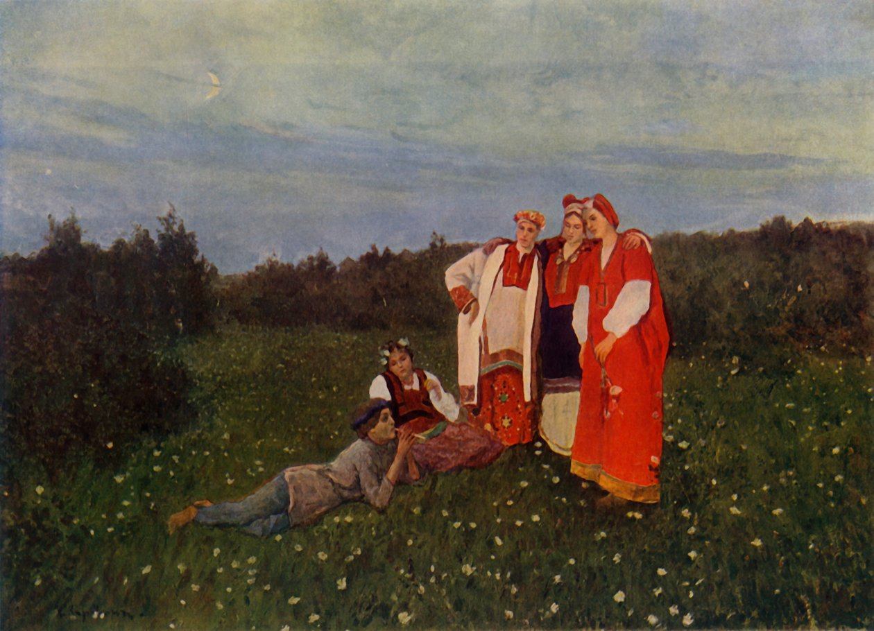 Kevätlaulu, 1892, 1965. tekijältä Konstantin Alekseevich Korovin