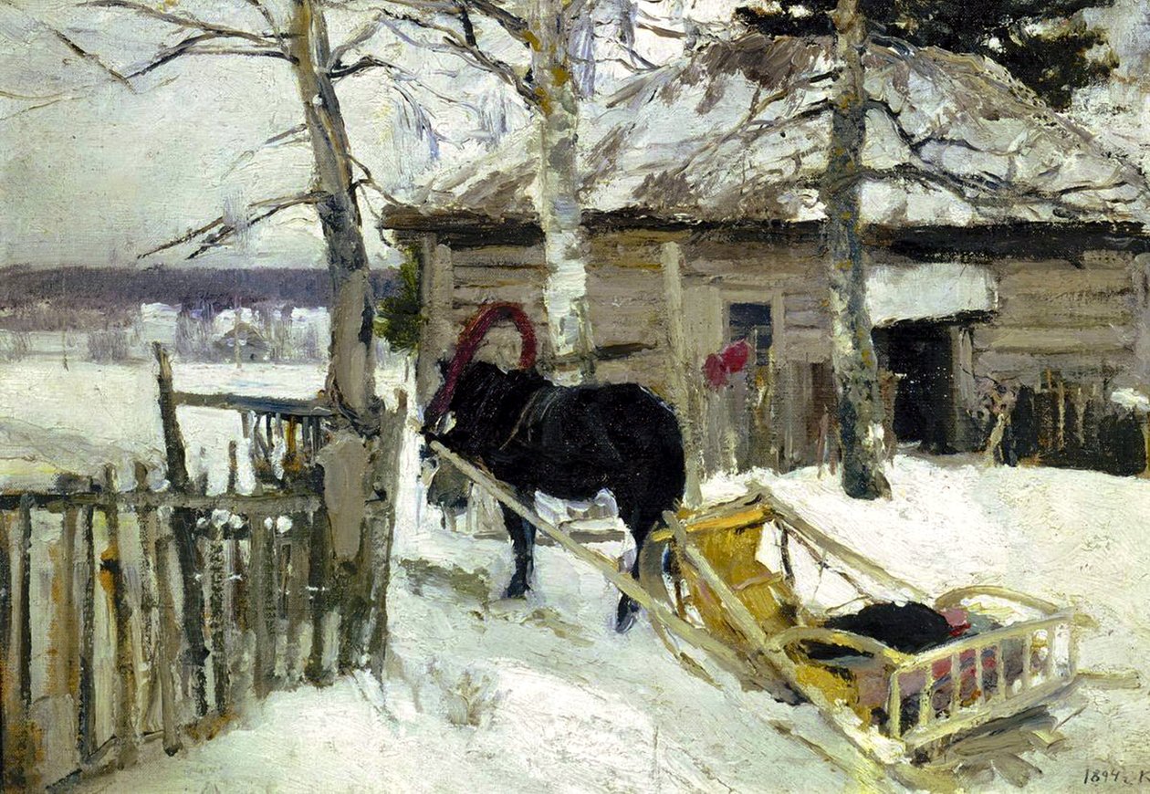 Talvi, 1894. tekijältä Konstantin Alekseevich Korovin