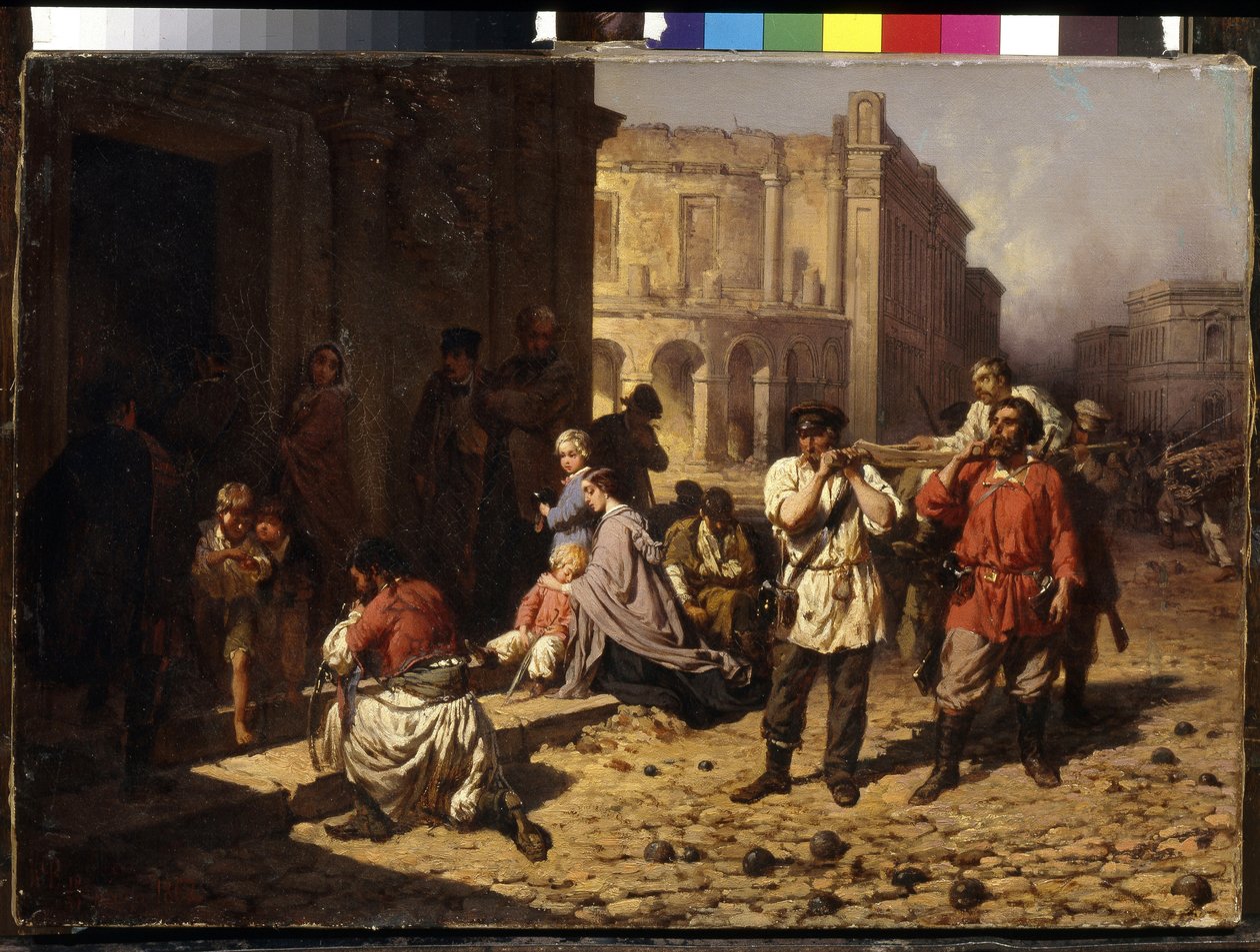 Sevastopolin piiritys vuonna 1854 tekijältä Konstantin Nikolaevich Filippov