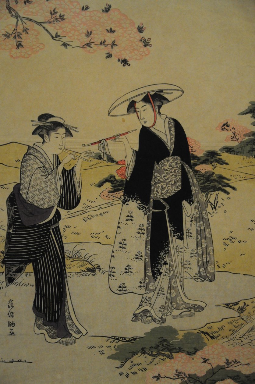 Ukiyo-e-tulostus tekijältä Kubo Shunman