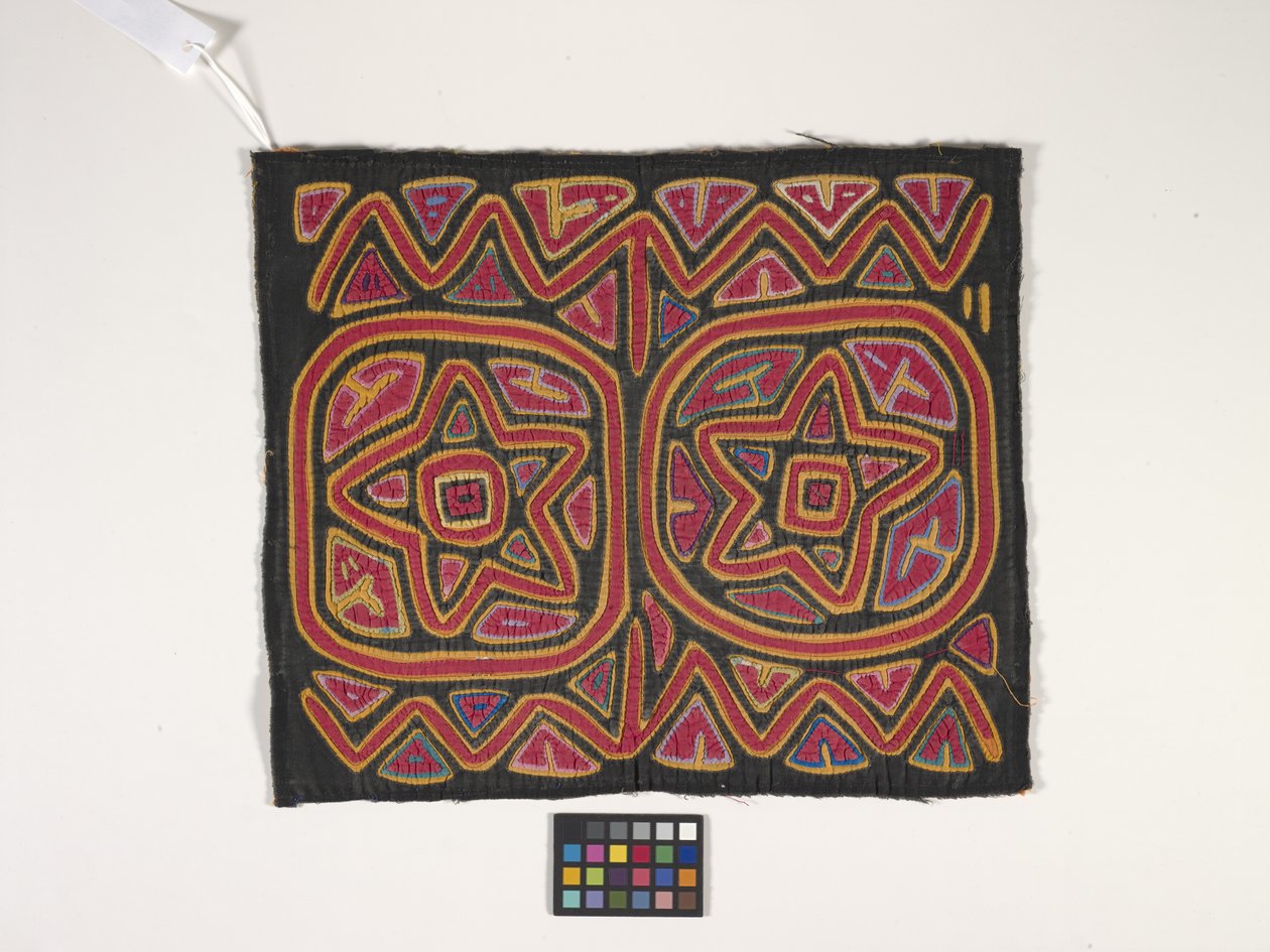 Paitapaneeli (Mola) (kuva) tekijältä Kuna Indian Culture