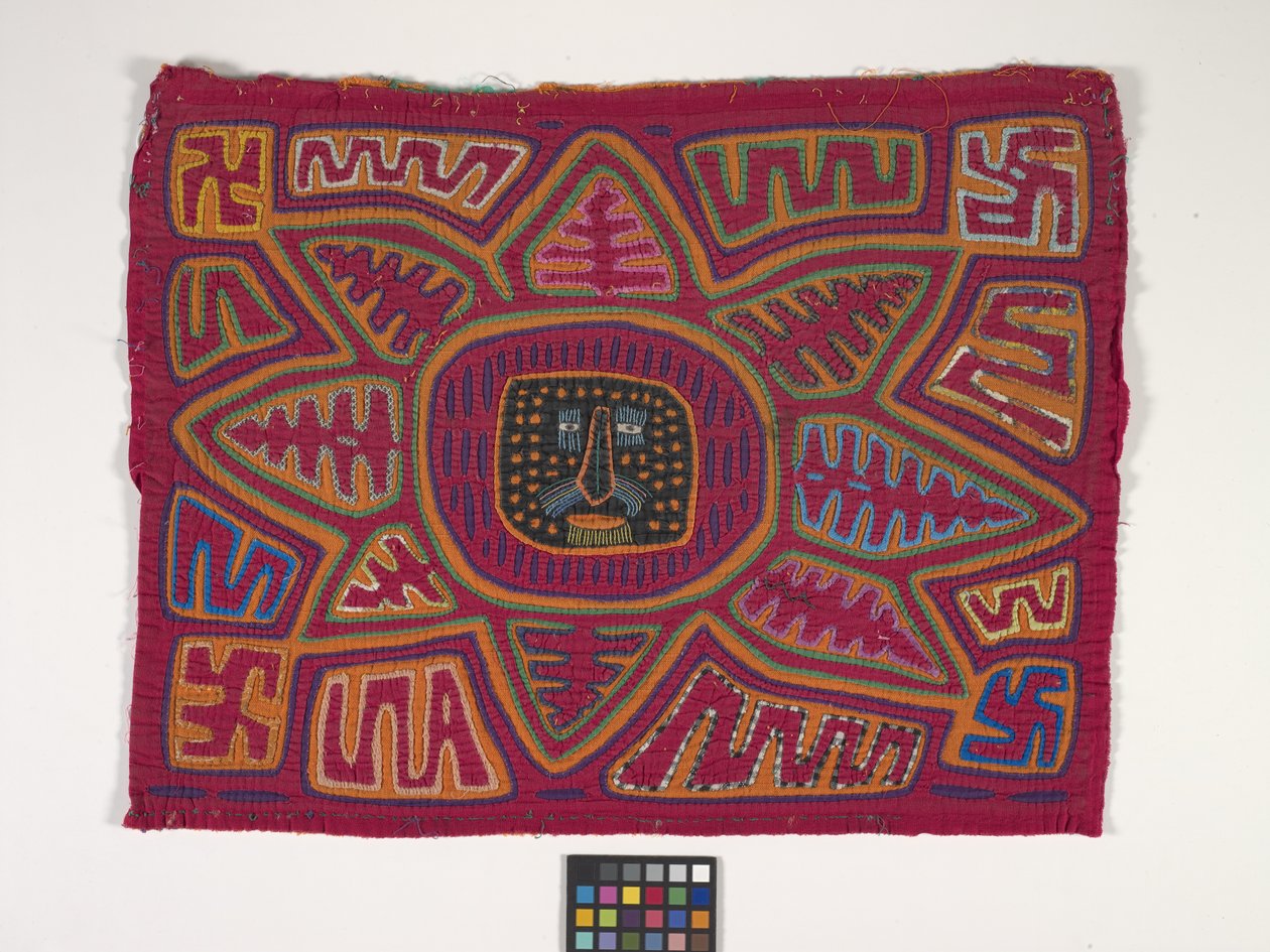 Paitapaneeli (Mola) (kuva) tekijältä Kuna Indian Culture