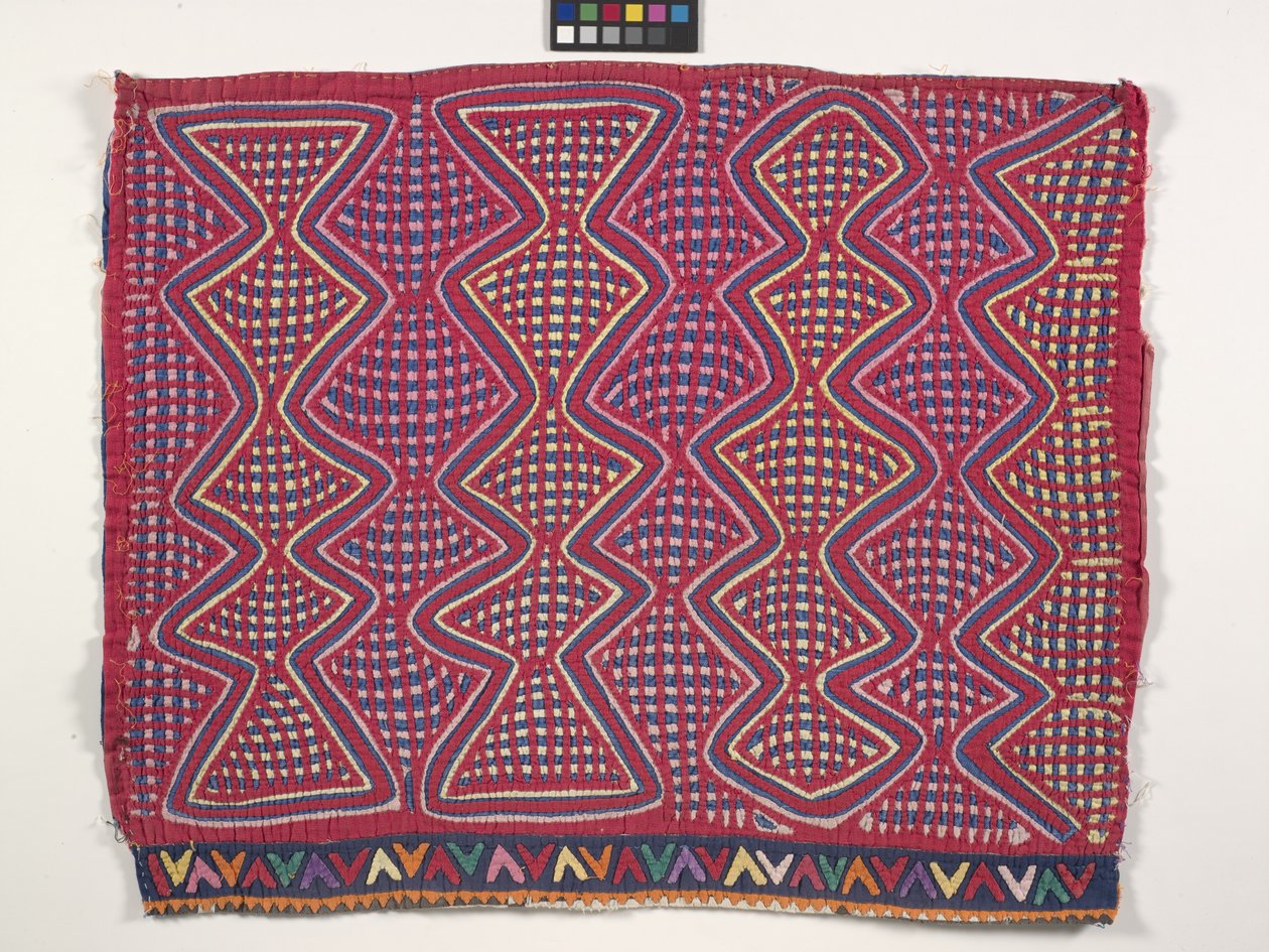 Paitapaneeli (Mola) (kuva) tekijältä Kuna Indian Culture