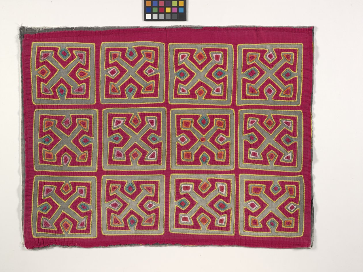 Paitapaneeli (Mola) (kuva) tekijältä Kuna Indian Culture