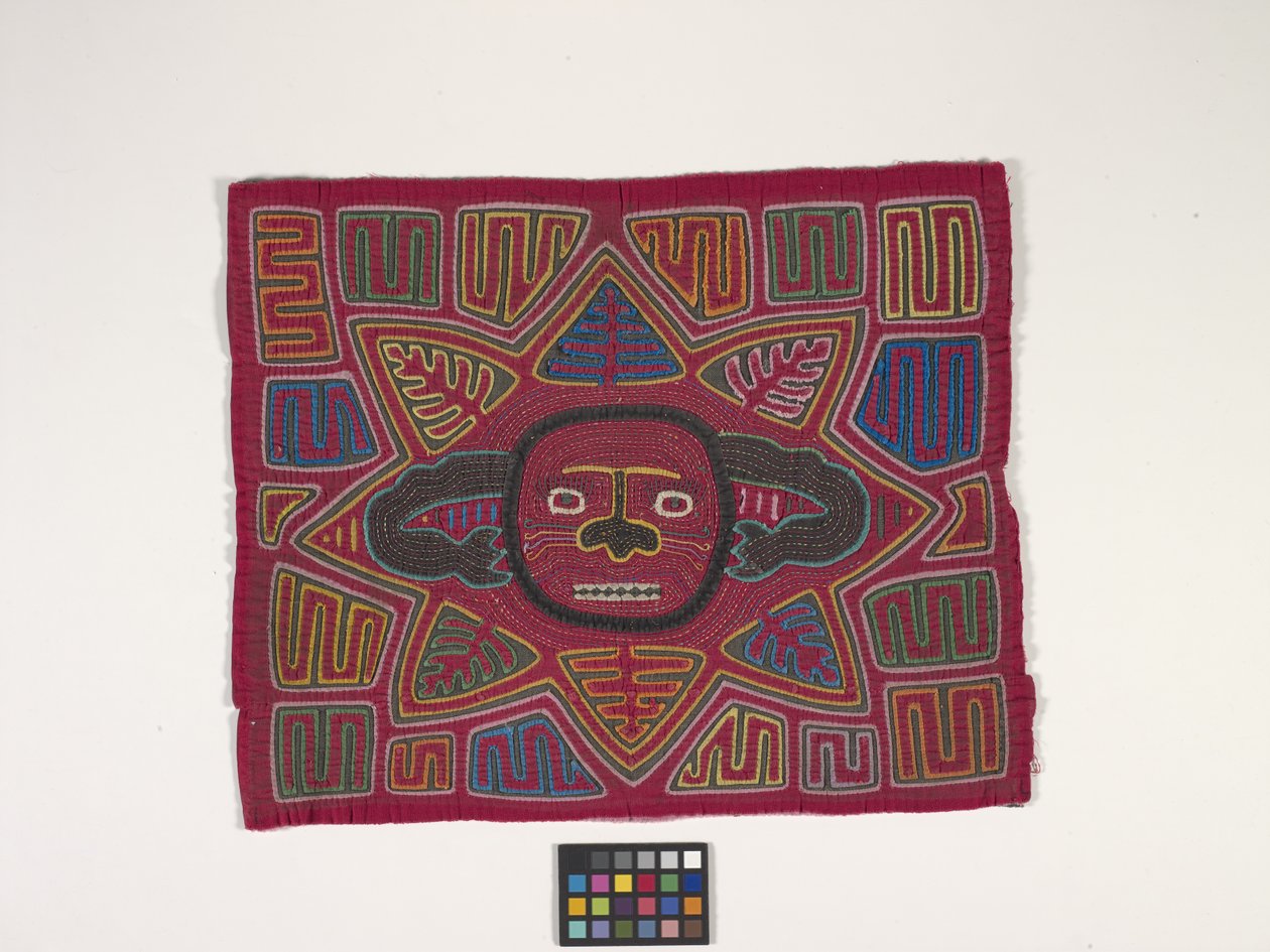 Paitapaneeli (Mola) (kuva) tekijältä Kuna Indian Culture