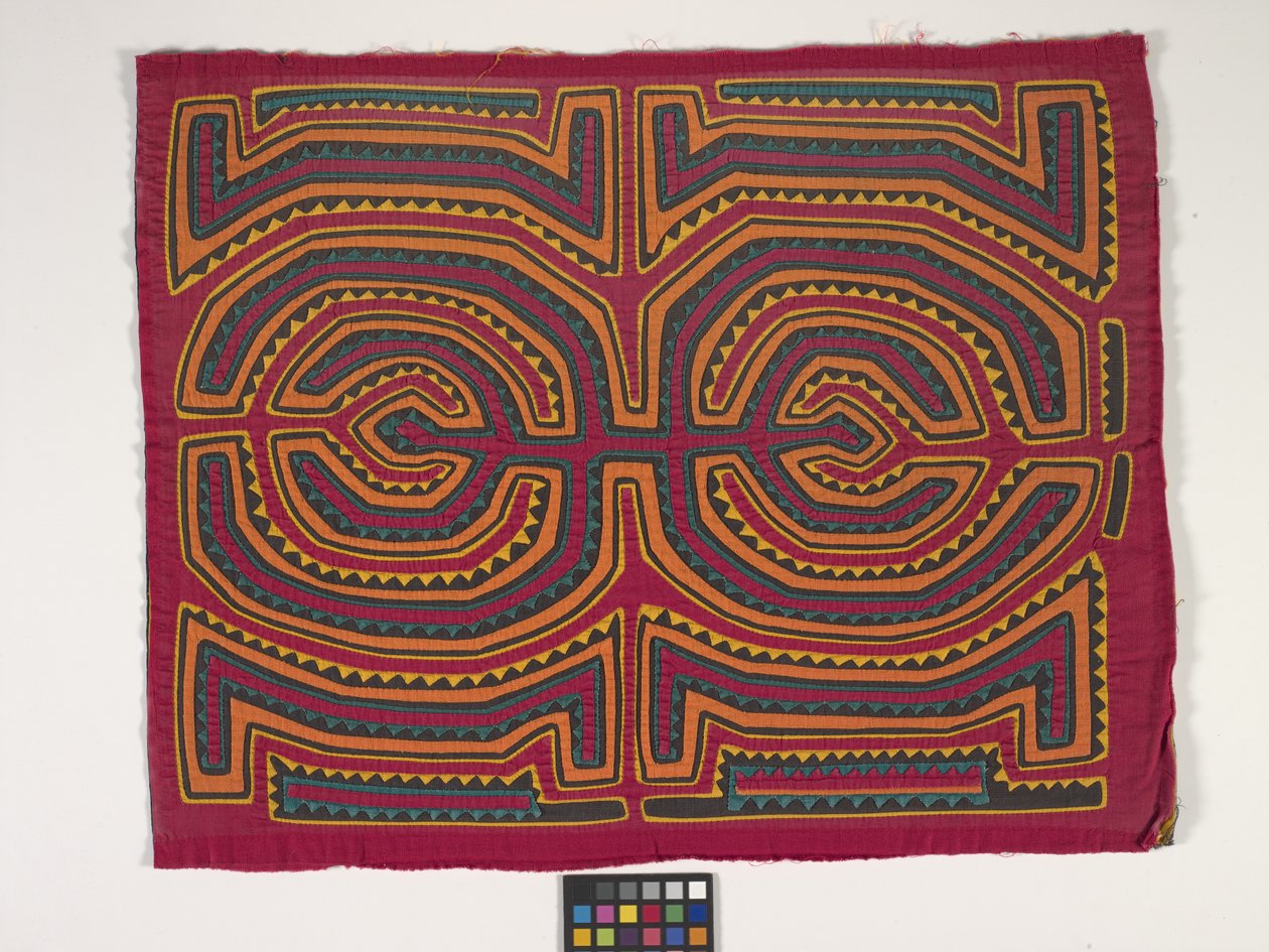 Paitapaneeli (Mola) (kuva) tekijältä Kuna Indian Culture