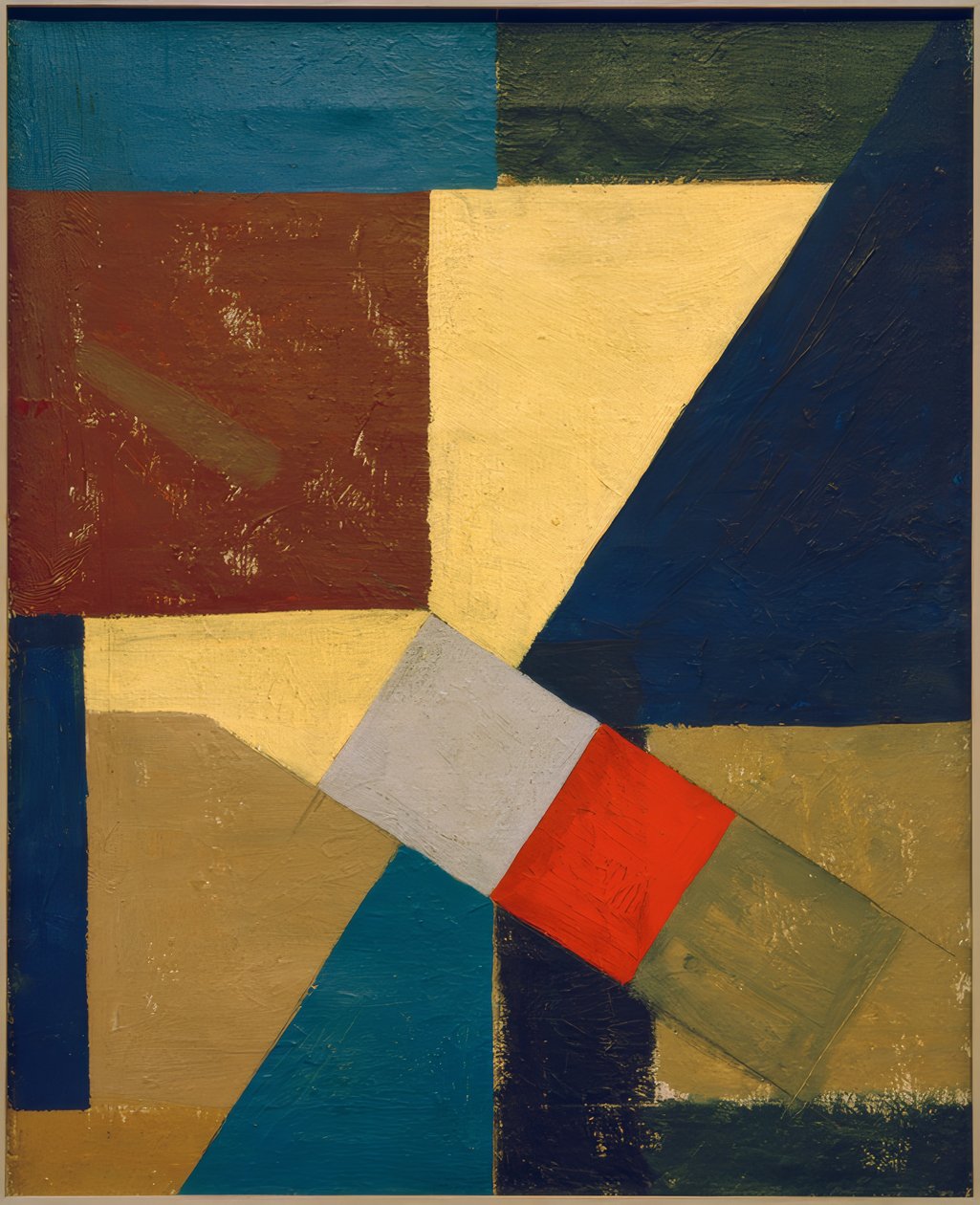 Abstrakti koostumus tekijältä Kurt Schwitters