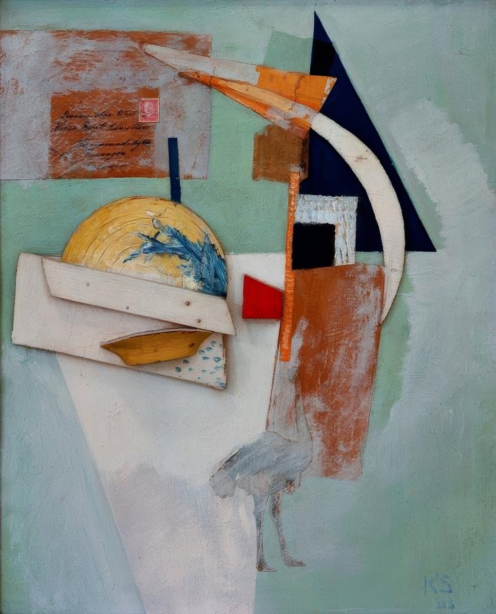 Halbmond Ugelvik tekijältä Kurt Schwitters