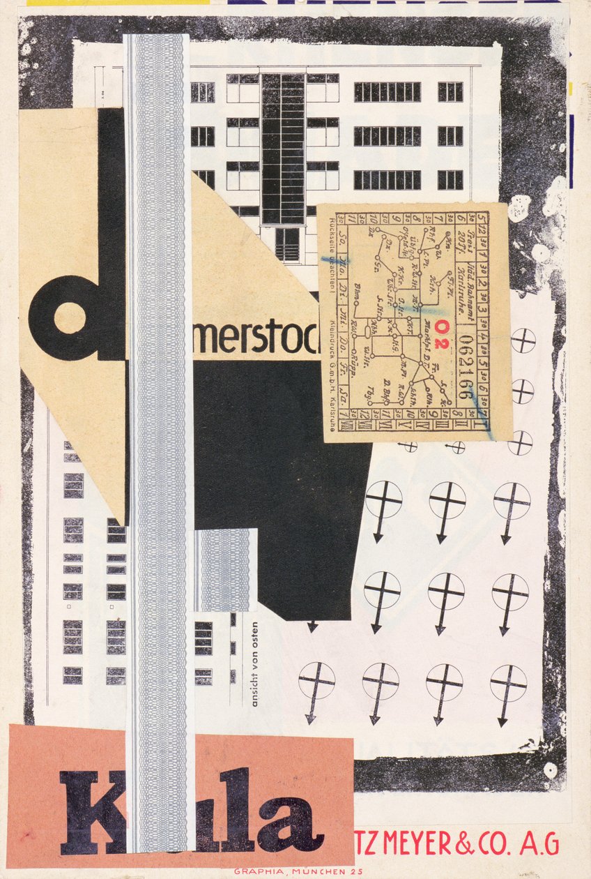 Karlsruhe tekijältä Kurt Schwitters