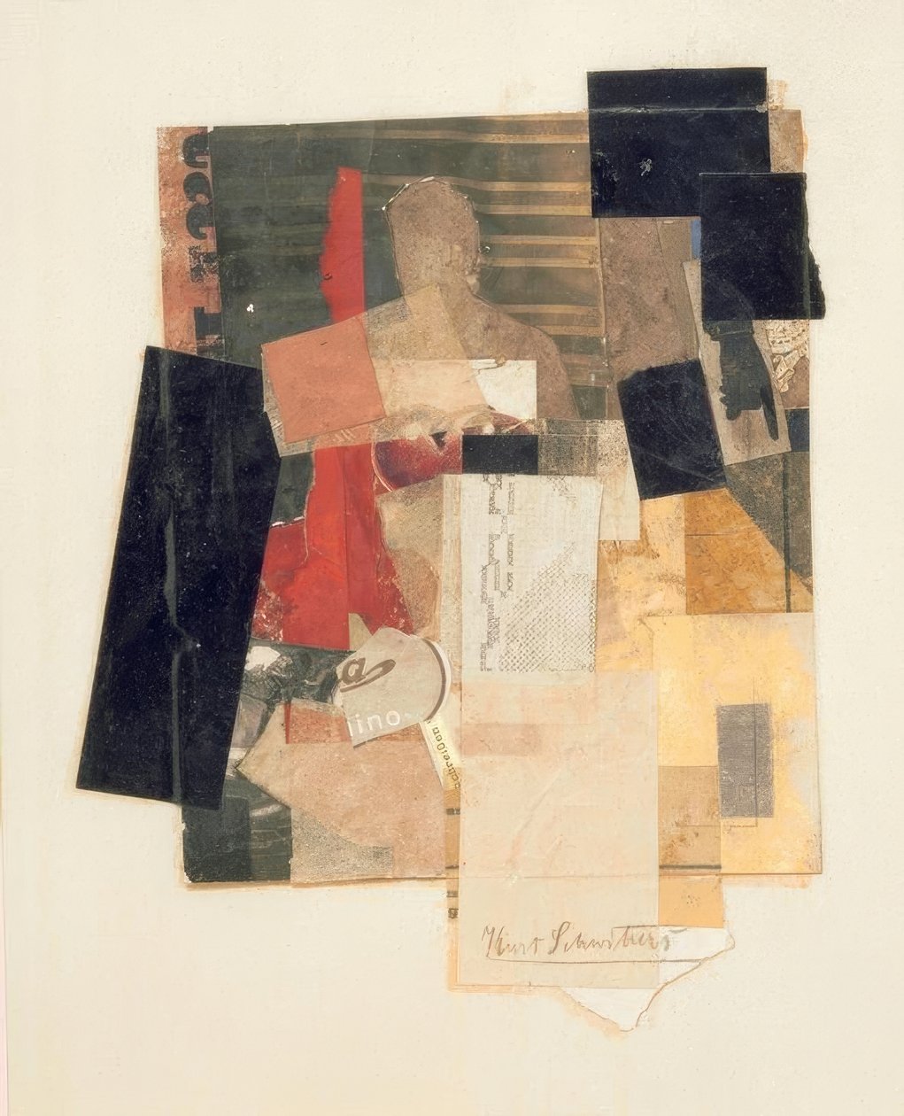 Mz 1926.2. jopa yläpuolella. Janssenille 1936 tekijältä Kurt Schwitters