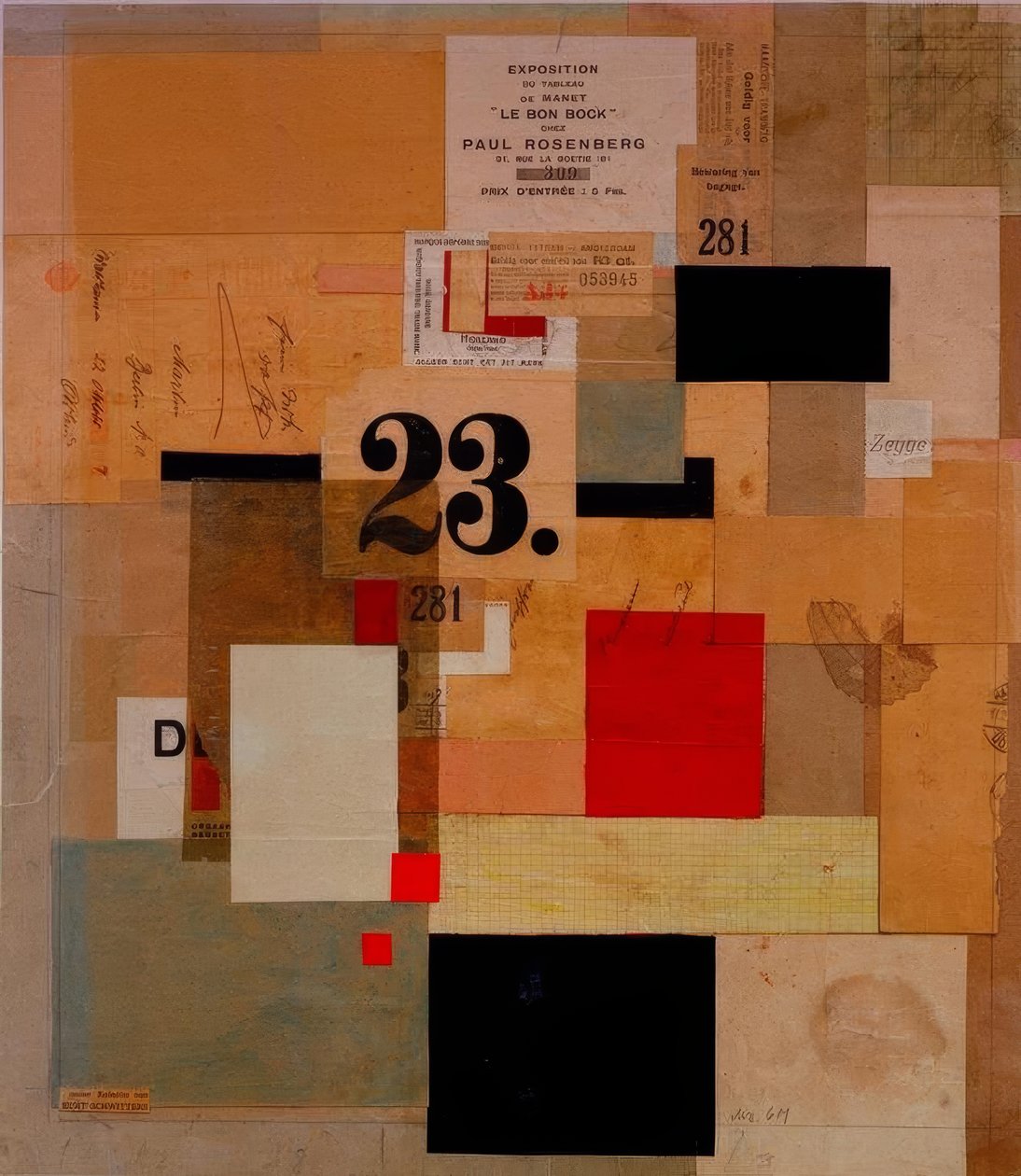 Mz 601 tekijältä Kurt Schwitters