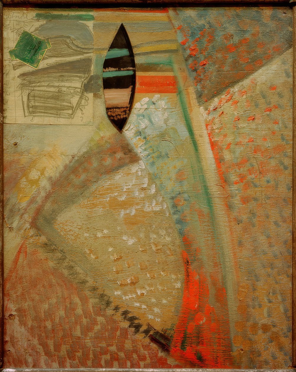 Ohne Titel (rikkoutunut ennätys) tekijältä Kurt Schwitters