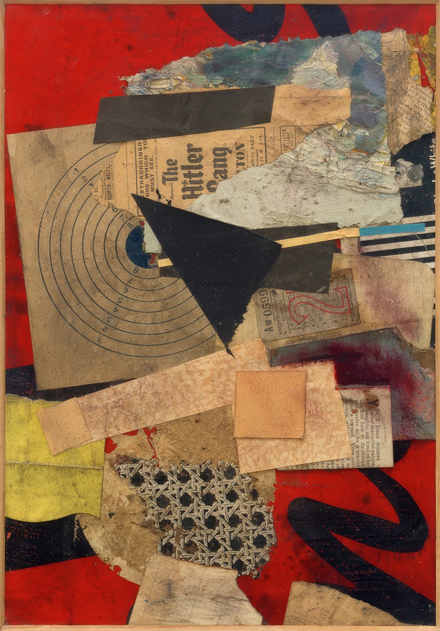 Nimetön (The Hitler Gang) tekijältä Kurt Schwitters