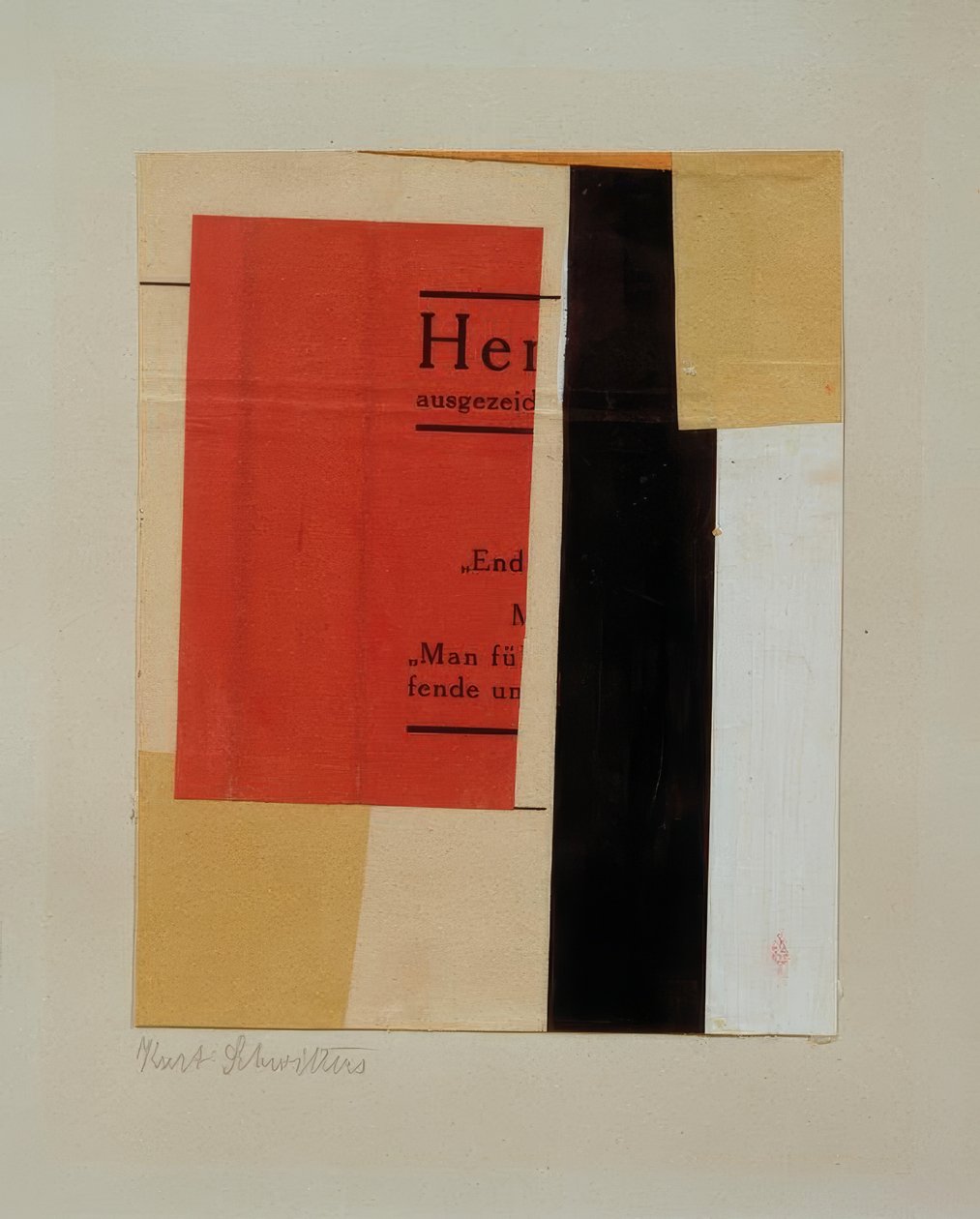 Nimetön tekijältä Kurt Schwitters