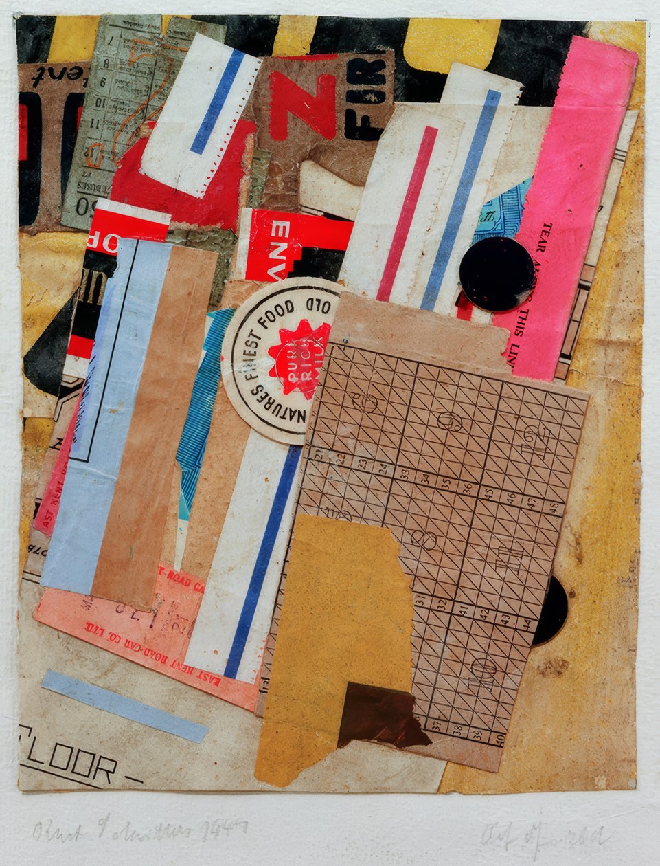 Punainen loppu tekijältä Kurt Schwitters