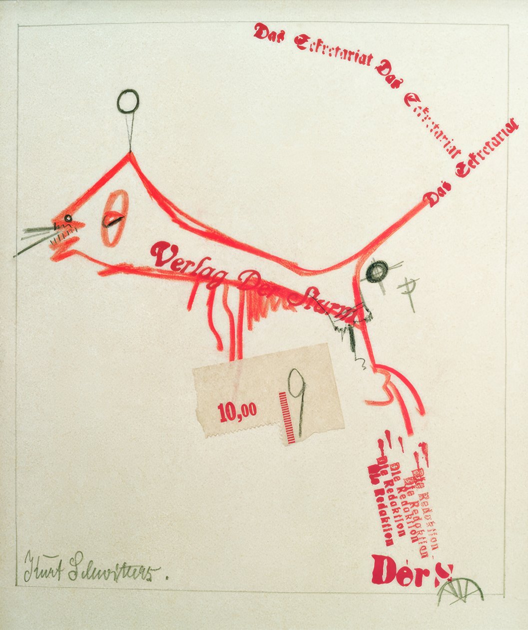 Verlag Der Sturm tekijältä Kurt Schwitters