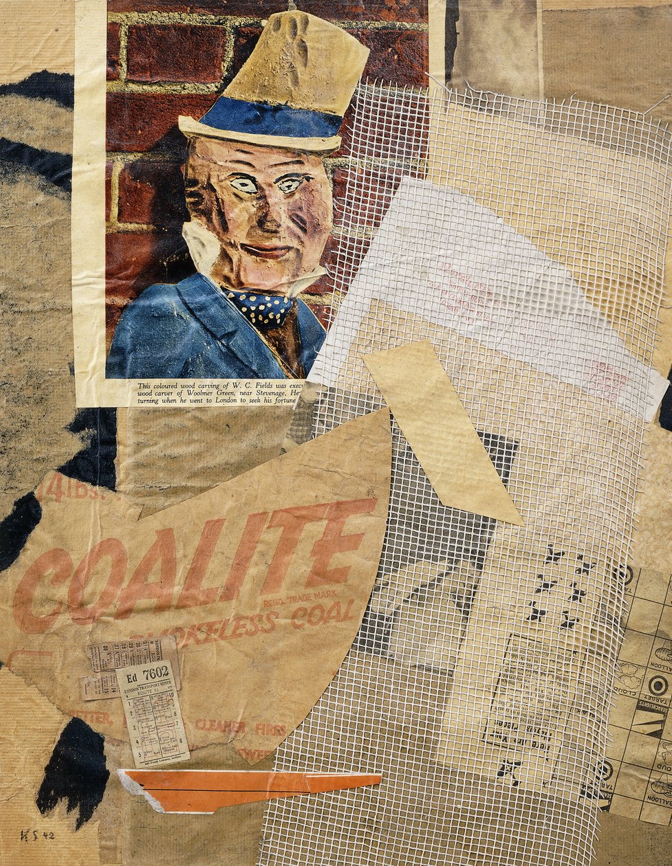WC. Kentät, tekijältä Kurt Schwitters