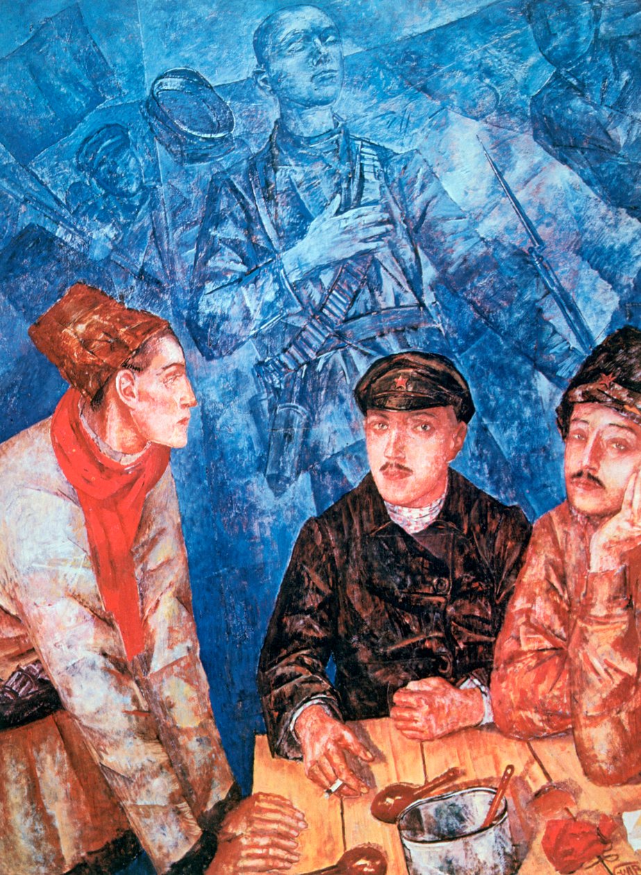 "Taistelun jälkeen", 1923 tekijältä Kuz