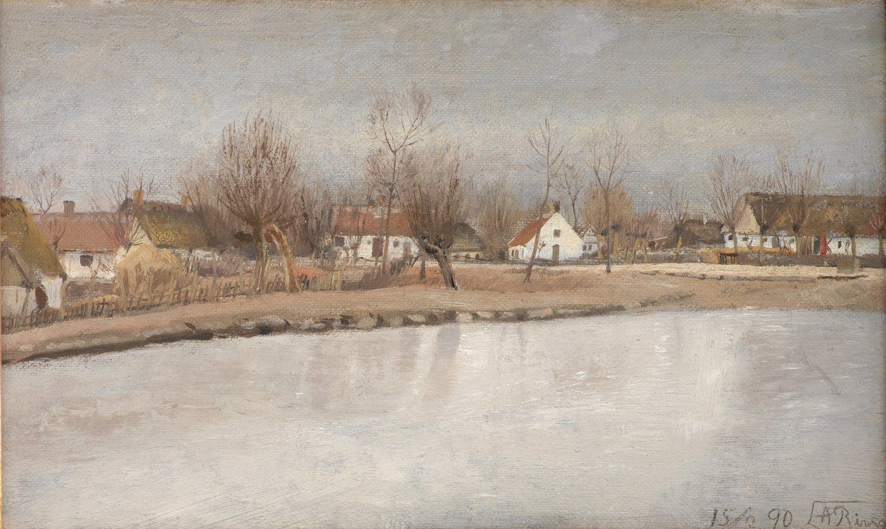 Village Pond Ringissä, Seelannissa tekijältä Laurits Andersen Ring