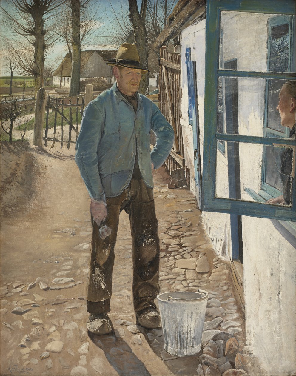Vanhan talon kalkkiminen tekijältä Laurits Andersen Ring
