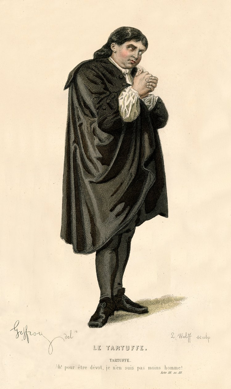 Tartuffe, 1868. tekijältä L. Wolff