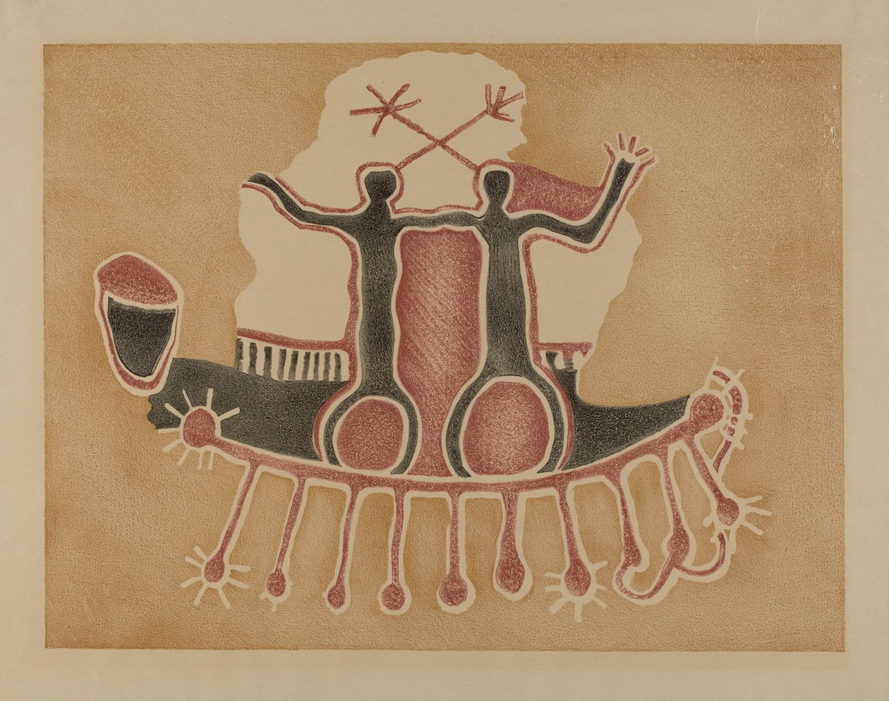 Petroglyph - Ihmishahmot tekijältä Lala Eve Rivol