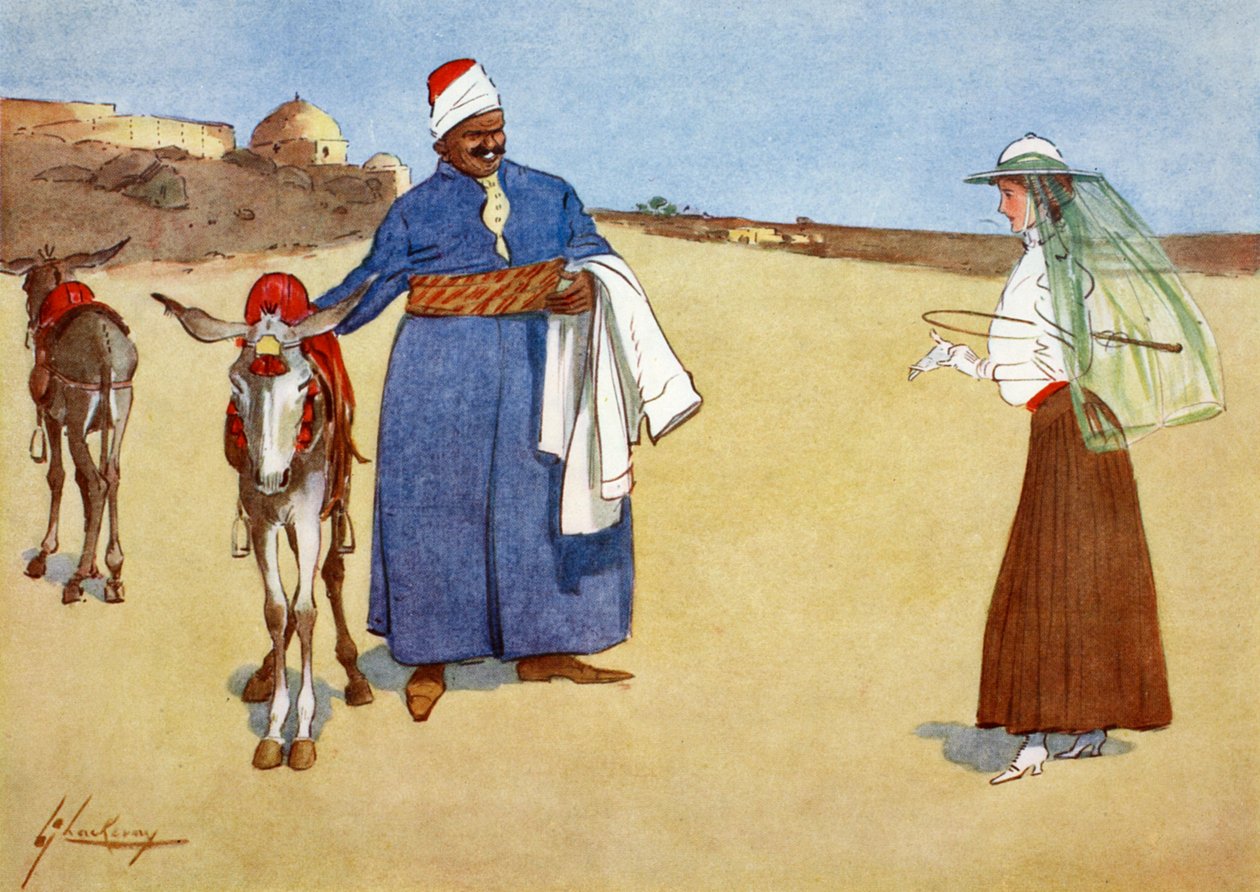 "Kaunotar ja Hirviöt", 1908. tekijältä Lance Thackeray
