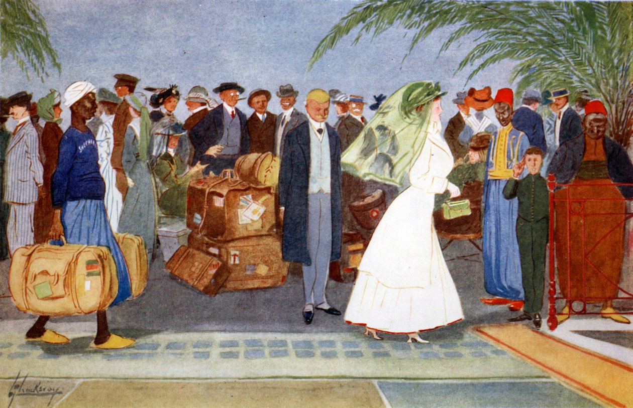 "Globe Trotters", 1908. tekijältä Lance Thackeray