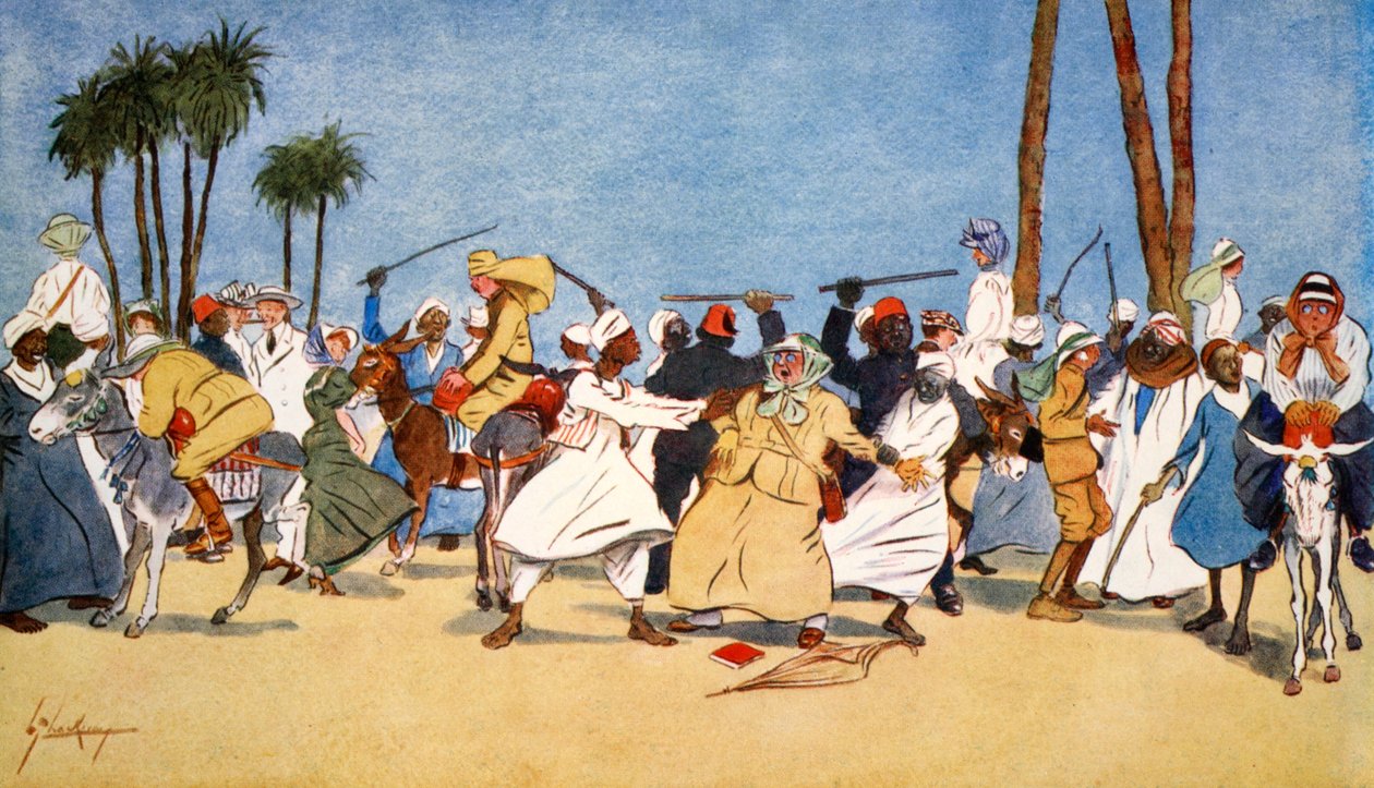 "Niilin taistelu", 1908. tekijältä Lance Thackeray