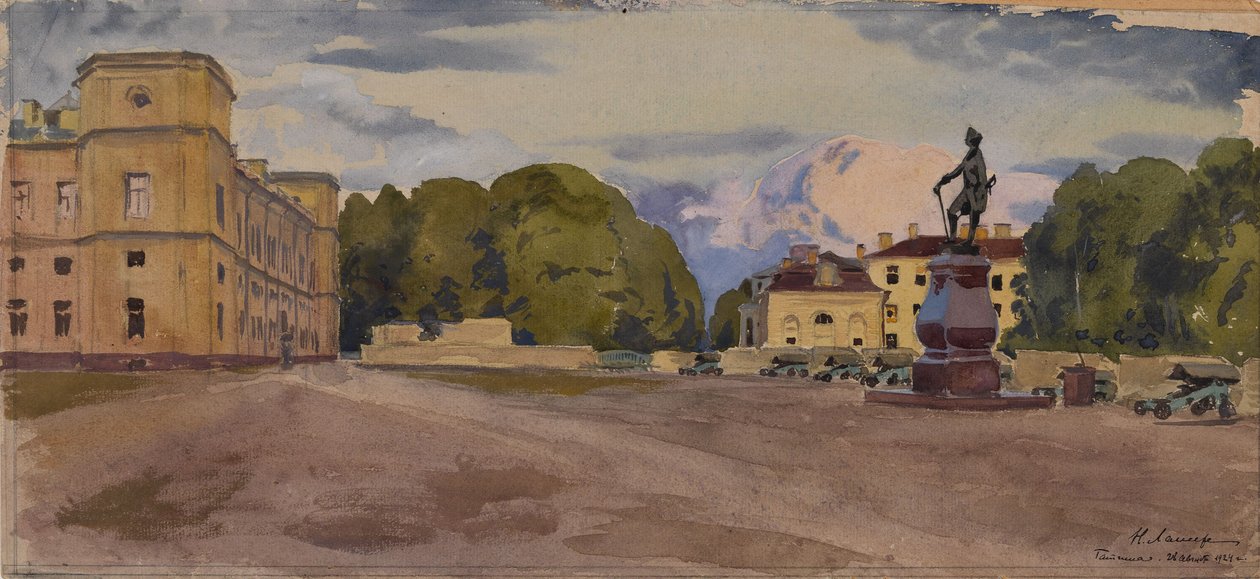 Gatchinan palatsi, 1924 tekijältä Lanceray