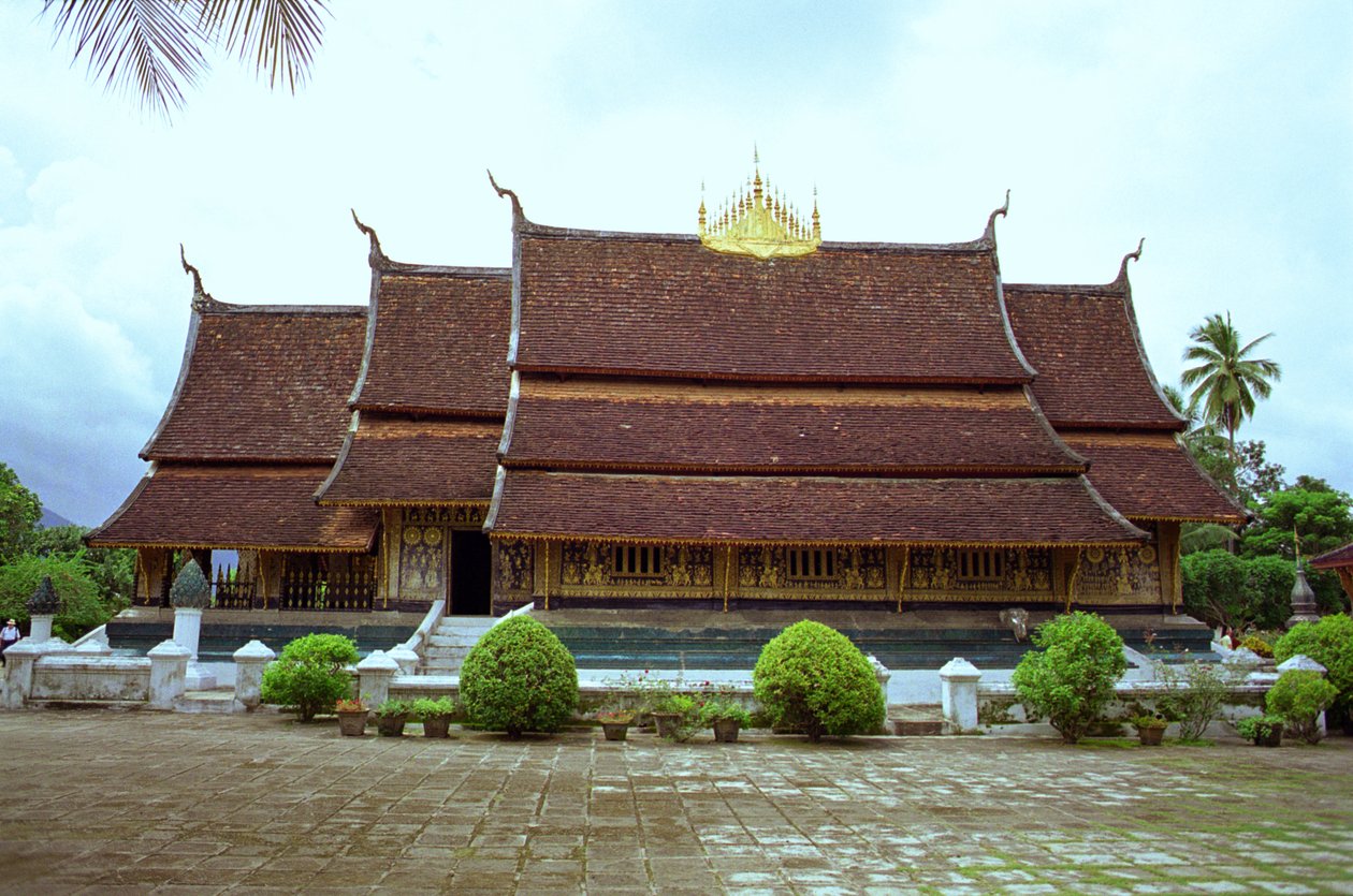 Main sim eli pagodi, 1560 tekijältä School Laotian