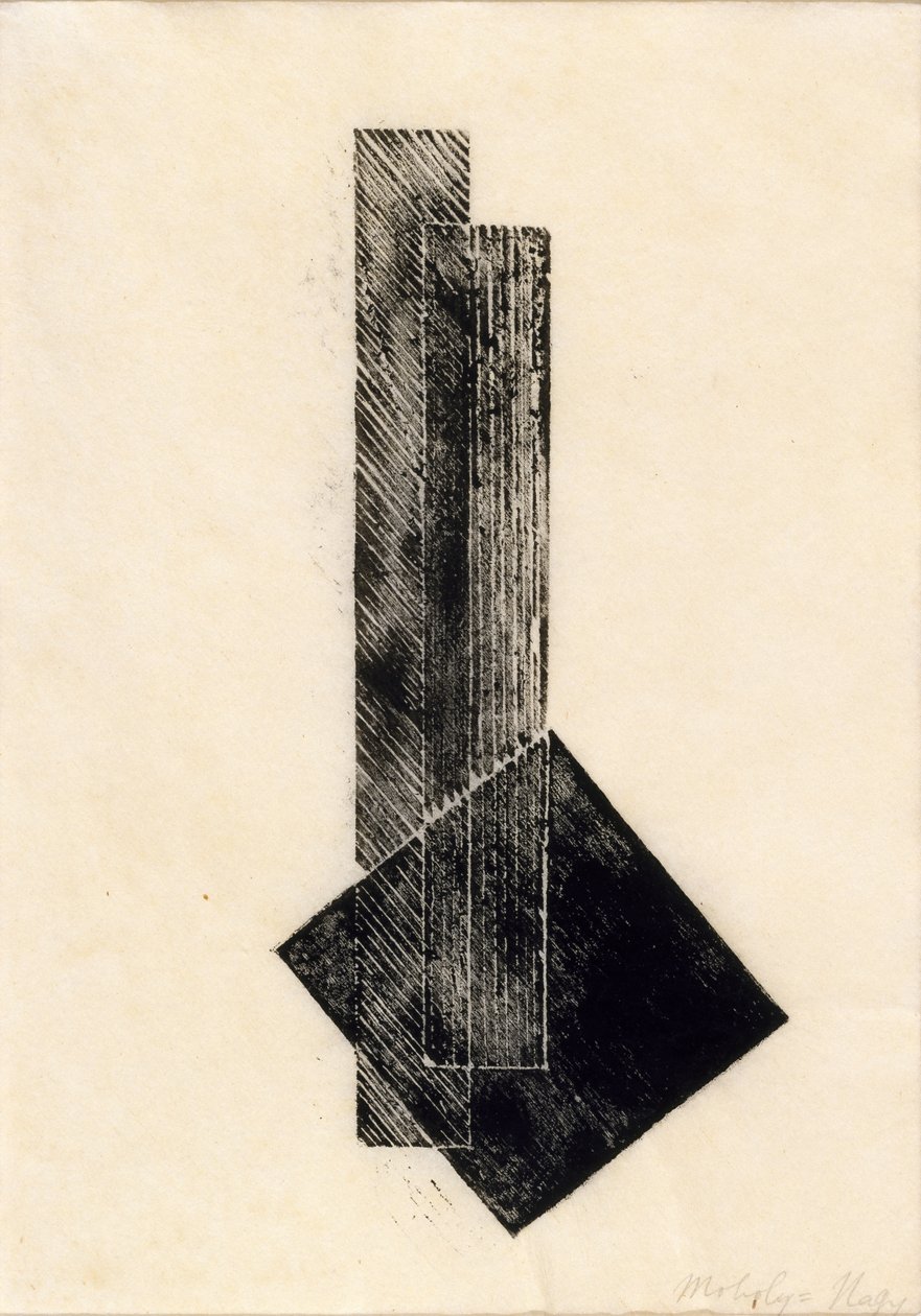 Sävellys, 1922 tekijältä Laszlo Moholy Nagy