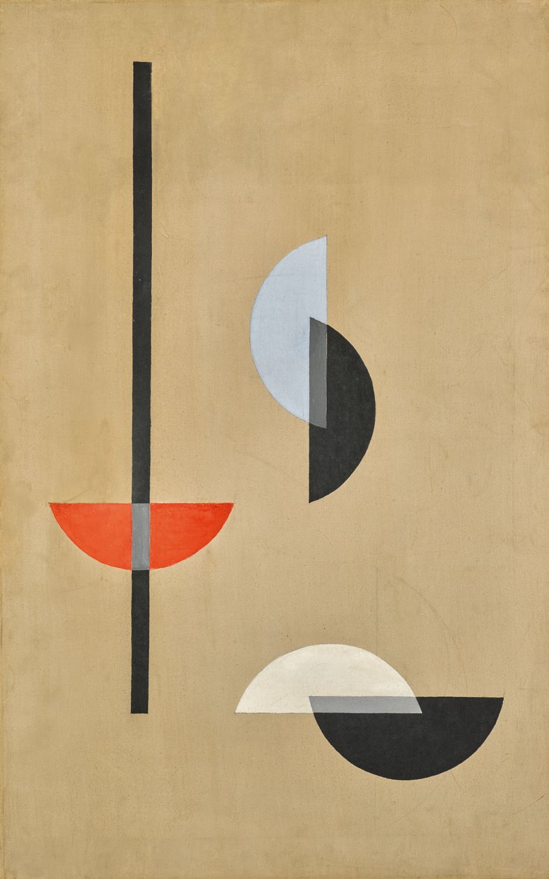 Segmentit, 1921. tekijältä Laszlo Moholy Nagy