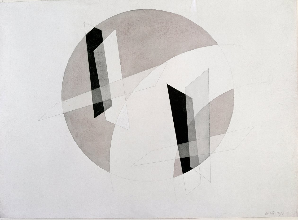 Nimetön Mixed Media, Laszlo Moholy-Nagy tekijältä Laszlo Moholy Nagy