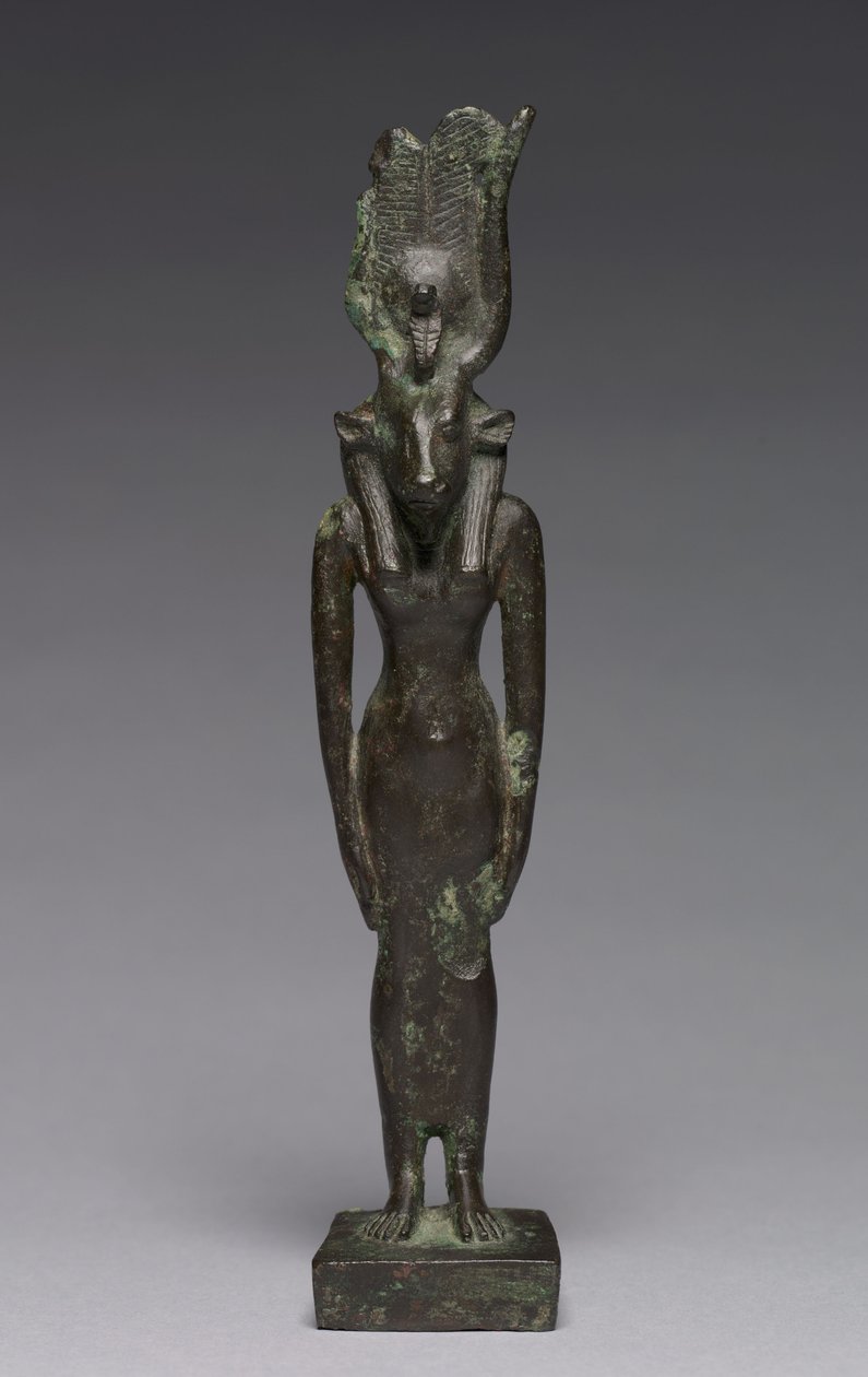 Hathorin patsas, 664-30 eaa tekijältä Late Period Egyptian
