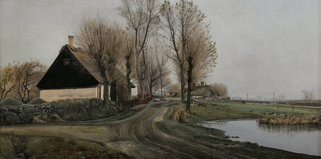 Landsbygade ja Baldersbrønde tekijältä Laurits Andersen Ring